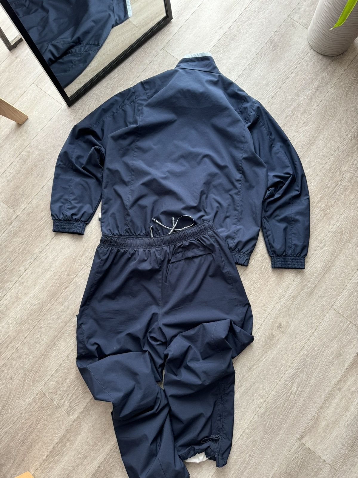 Nike Vintage Nike 90’s Y2K Style Drill Nylon Track Suit Pants Size US 34 / EU 50 - 12 Thumbnail