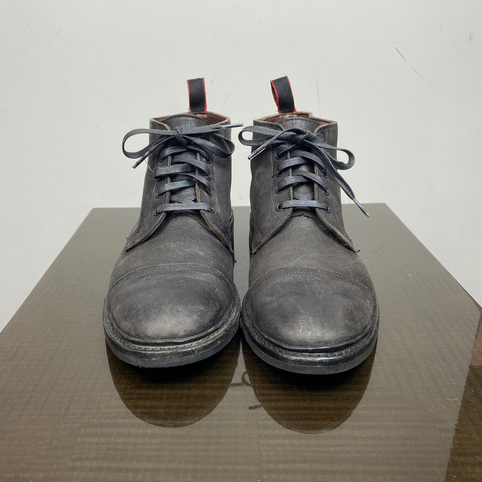 Allen Edmonds Allen Edmonds Patton Cap Toe Leather Boot Dainite Sole 11D Size US 11 / EU 44 - 2 Thumbnail