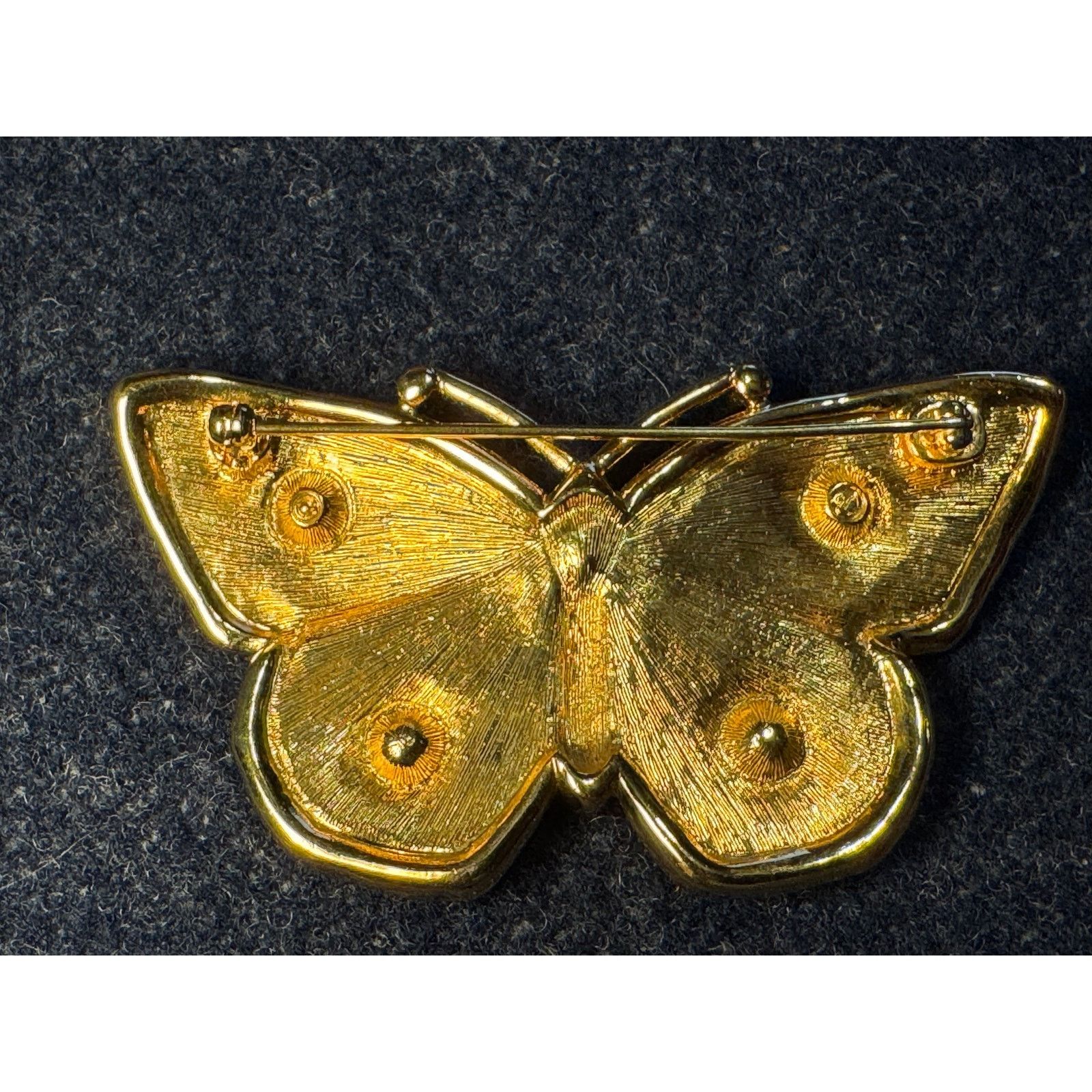 Swarovski Swaroski Green Blue Yellow Enamel Butterfly Brooch Size ONE SIZE - 5 Thumbnail