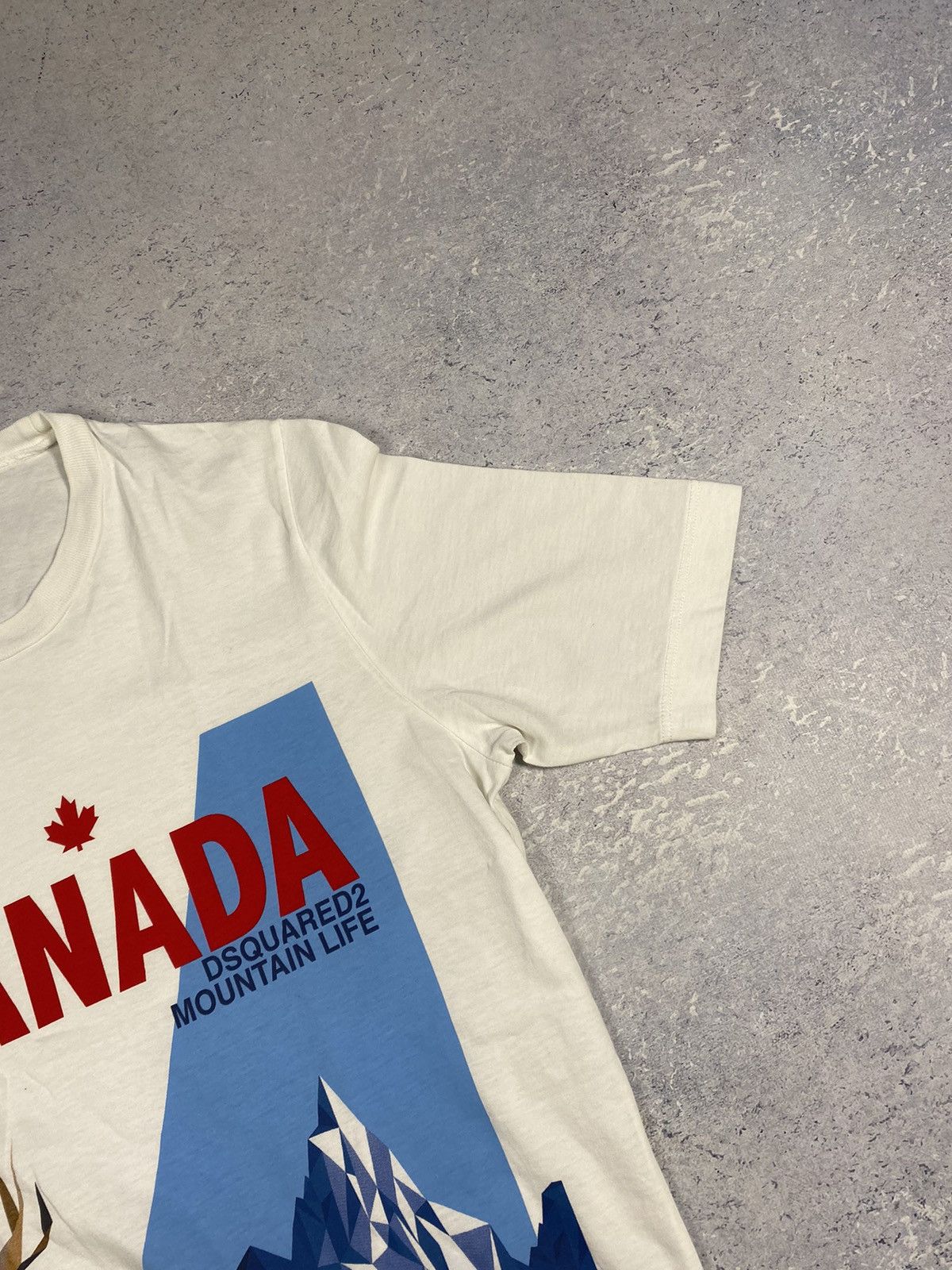 Dsquared2 Dsquared2 Men’s White T-shirt With Big Logo Size XS Size US XS / EU 42 / 0 - 6 Thumbnail
