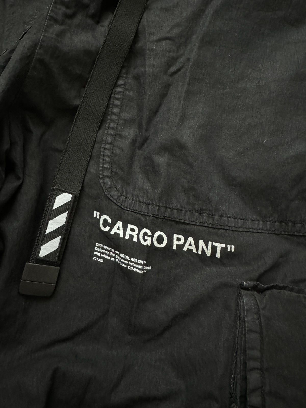 Off-White Off-White Parachute Cargo Pants “Cargo Pant” Black size 32 Size US 32 / EU 48 - 10 Thumbnail