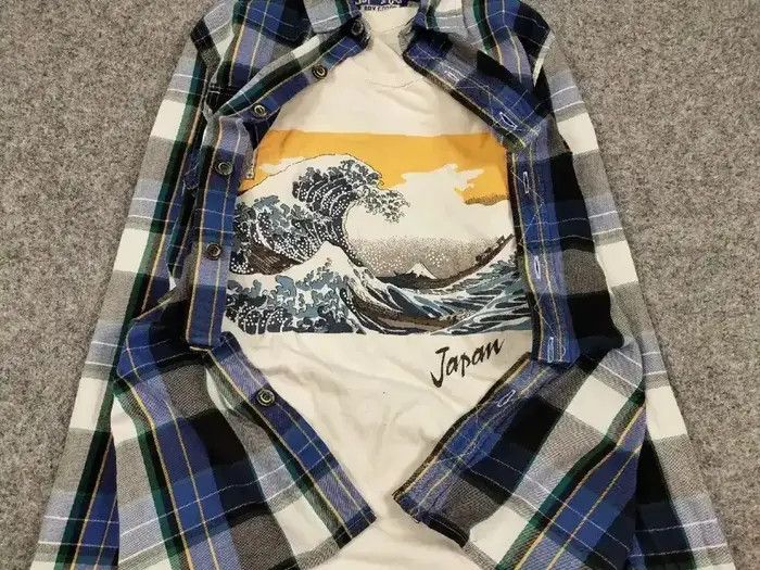 Flannel × Vintage Vintage Flannel Shirt Travis Scott USA Y2K Style Size US M / EU 48-50 / 2 - 6 Thumbnail