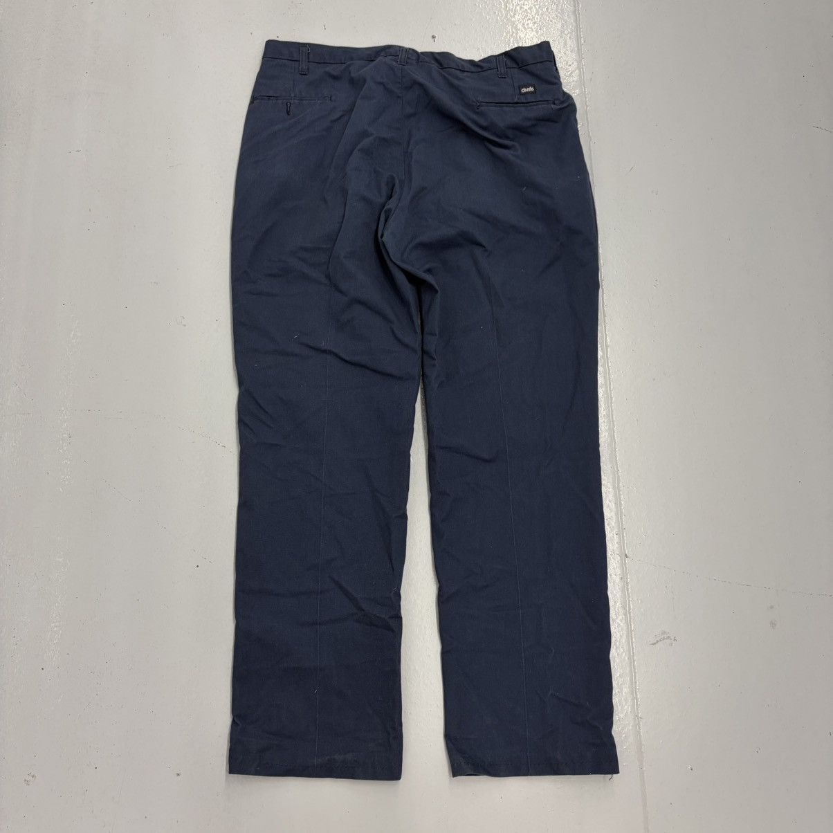 Other Vintage 70s 80s Cintas Navy Canvas Workwear Chinos 40x33 Size US 40 / EU 56 - 3 Thumbnail