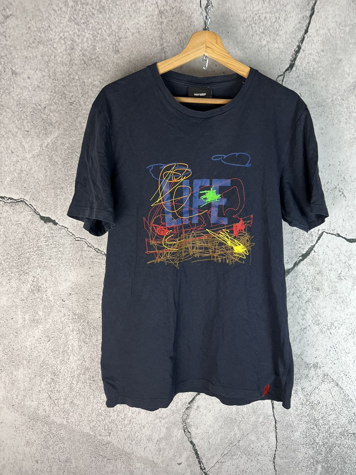 Japanese Brand Antwerpen University T-Shirt Vintage Size US L / EU 52-54 / 3 - 1 Thumbnail