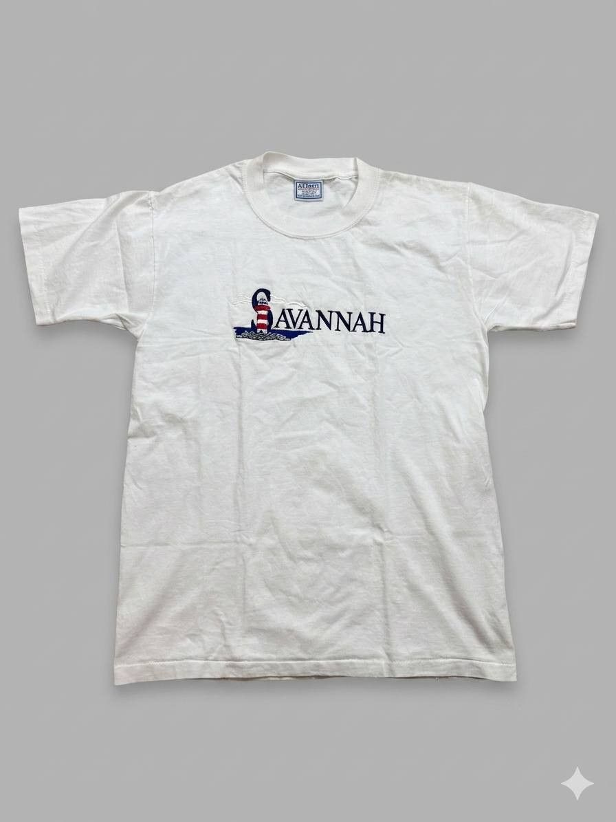 All Sport Vintage 90s Savannah Single Stitch T-Shirt All Sport USA M Size US M / EU 48-50 / 2 - 1 Thumbnail