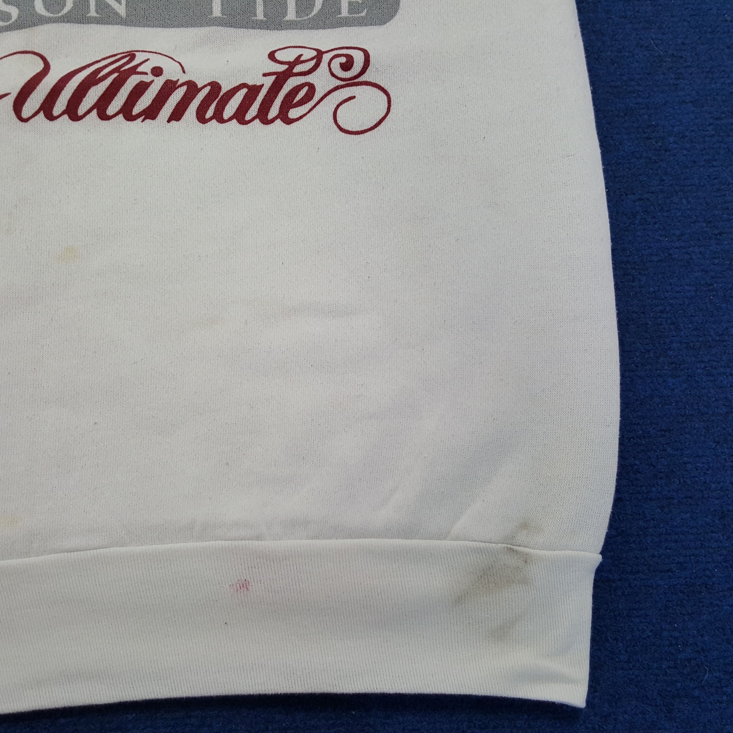 Vintage Vintage ALABAMA Crimson Tide Ultimate NFL Team Sweatshirt Size US L / EU 52-54 / 3 - 9 Thumbnail