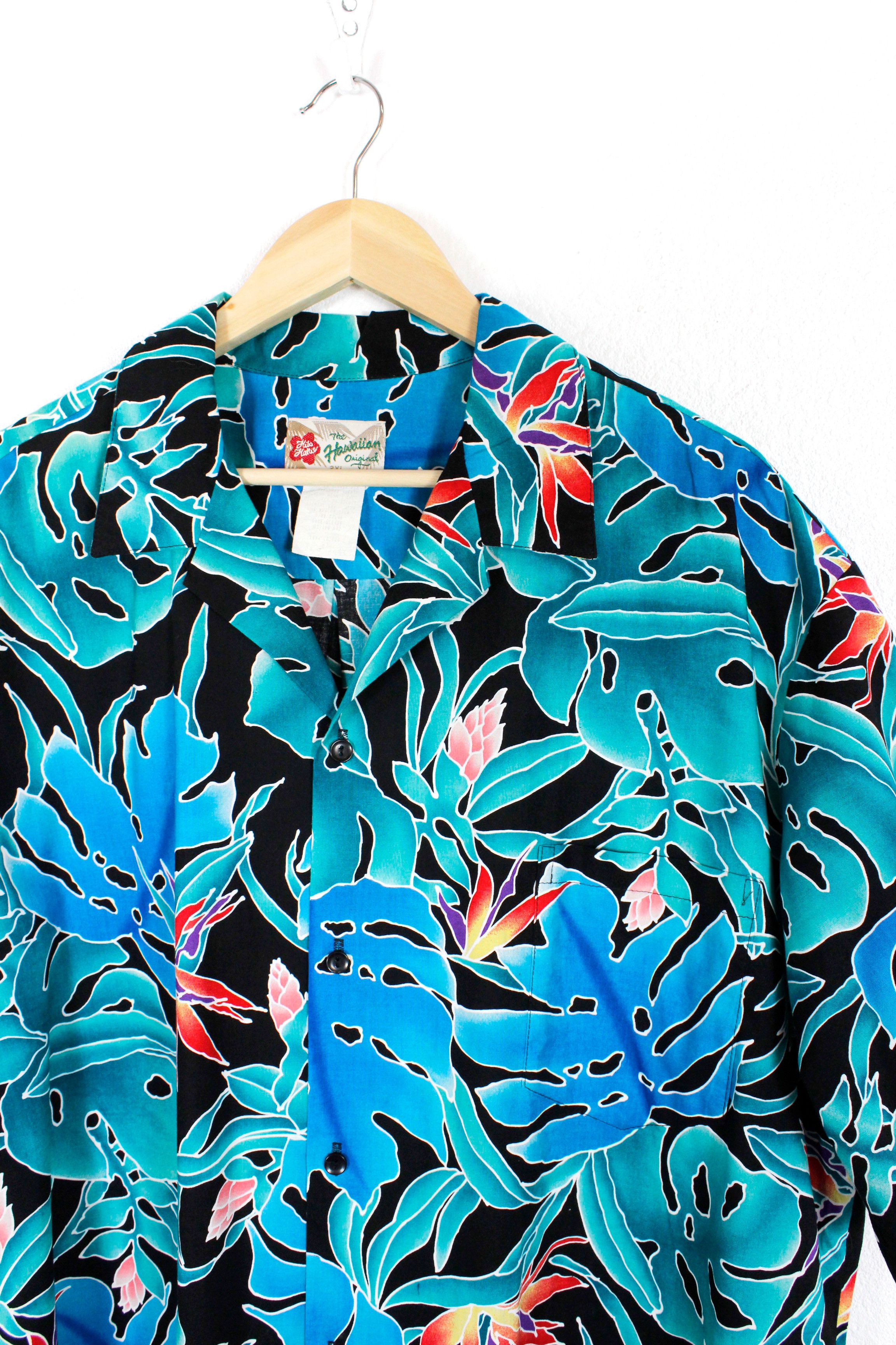 Other Vintage HILO HATTIES Hawaiian Hibiscus Flower Shirt 90s XXL Size US XXL / EU 58 / 5 - 2 Thumbnail