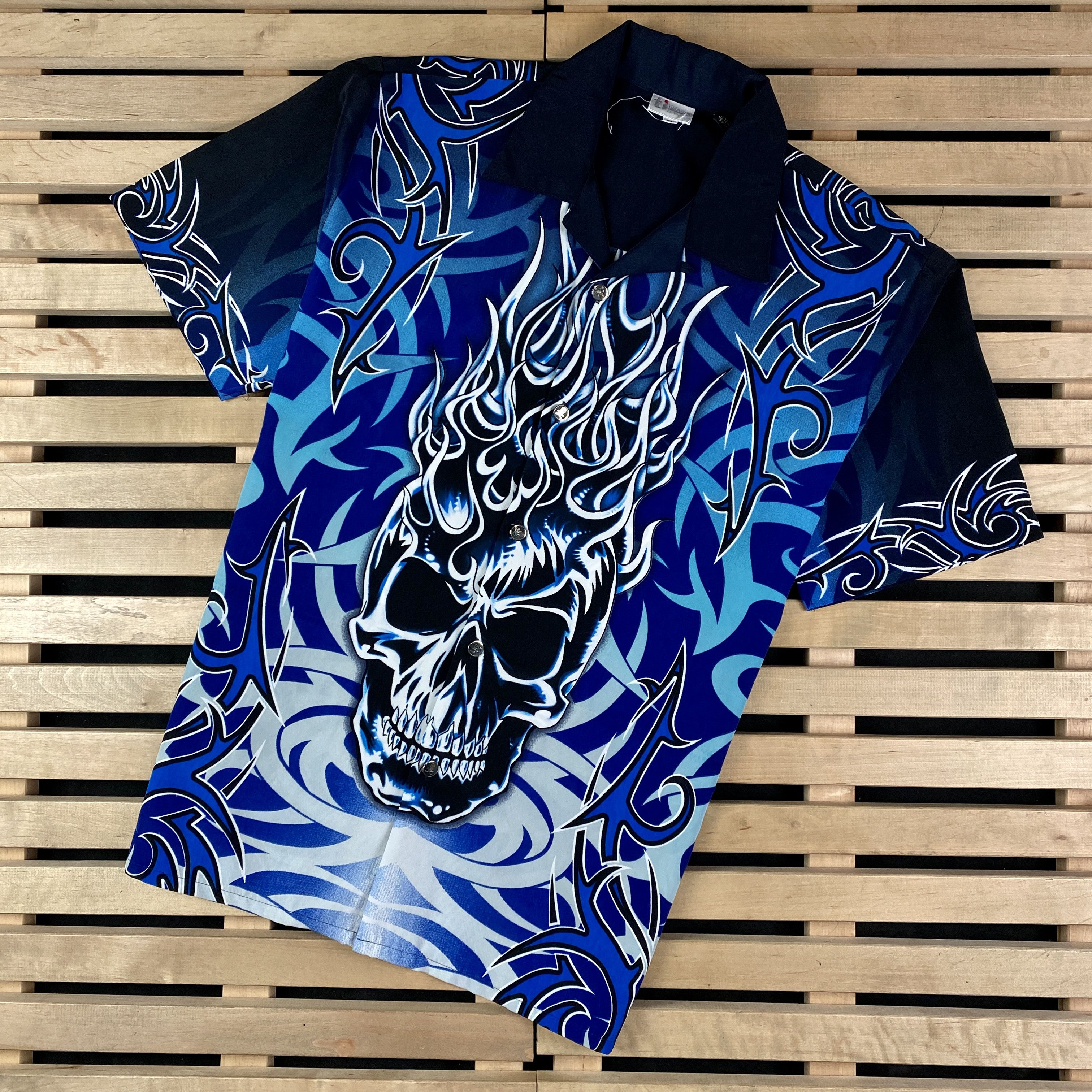 Vintage Crazy Hawaiian Shirt Size M Polyster Size US M / EU 48-50 / 2 - 1 Thumbnail