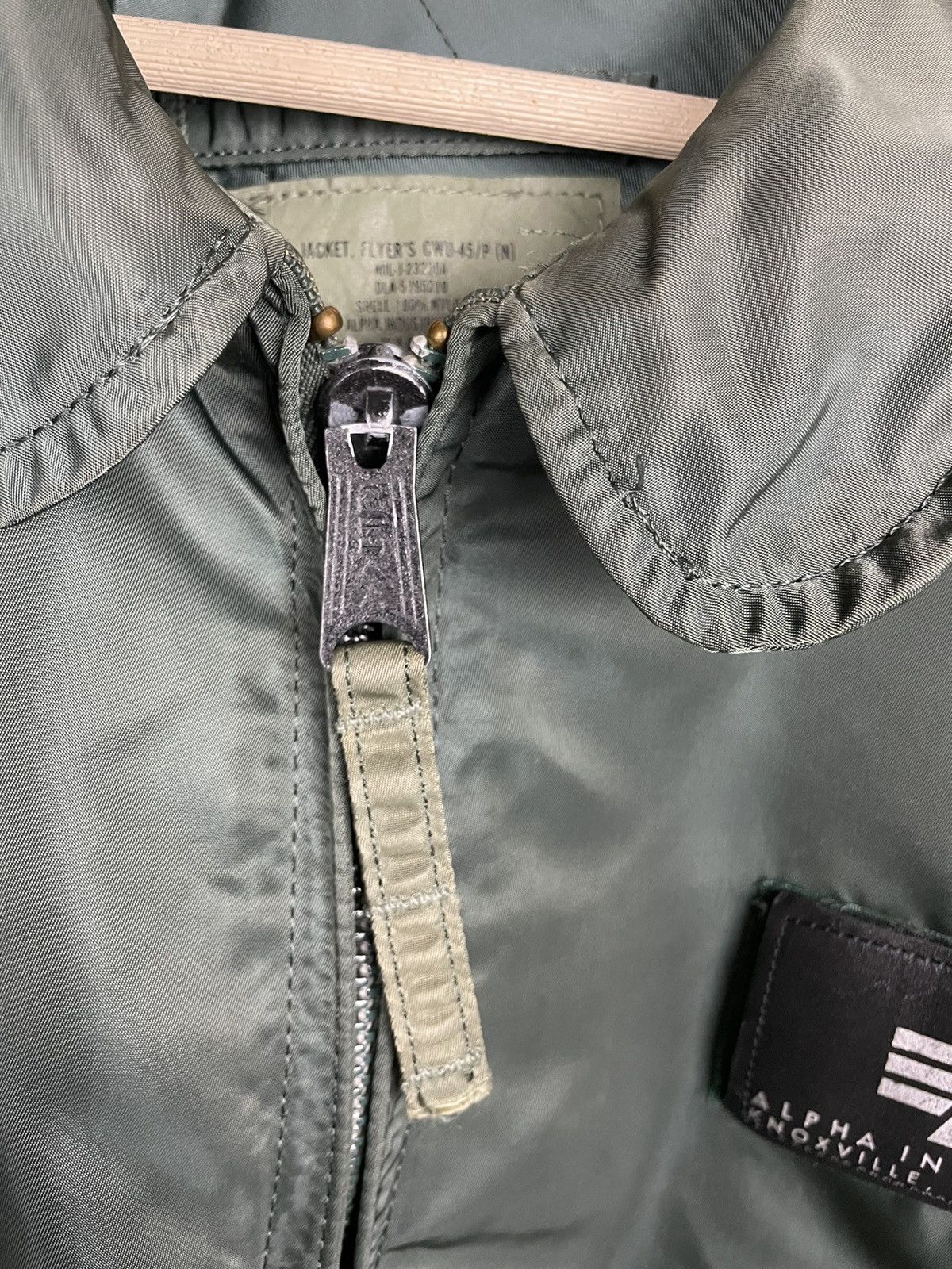 Alpha Industries × Vintage 🪖Vintage Alpha Industries Bomber Jacket Size US XL / EU 56 / 4 - 3 Thumbnail