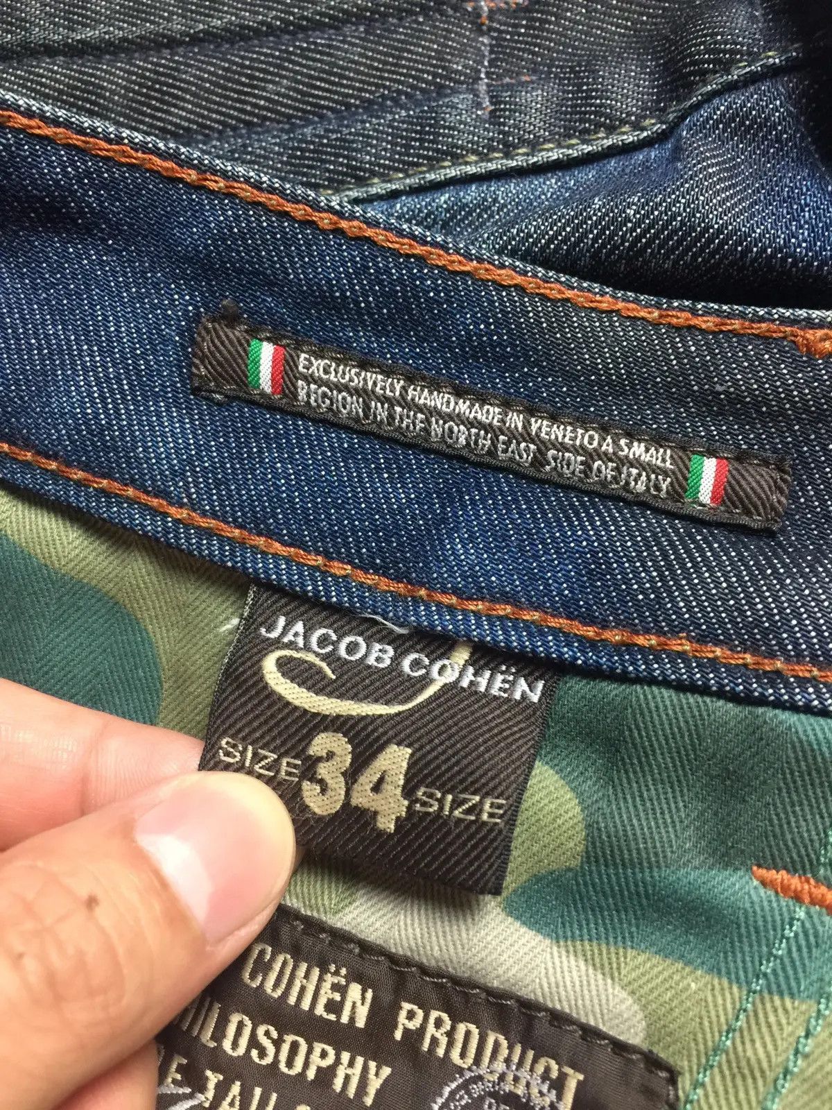 Jacob Cohen 🔥LIMITED EDITION 011 of 024 Jacob cohen j613 selvedge jeans Size US 35 - 5 Thumbnail