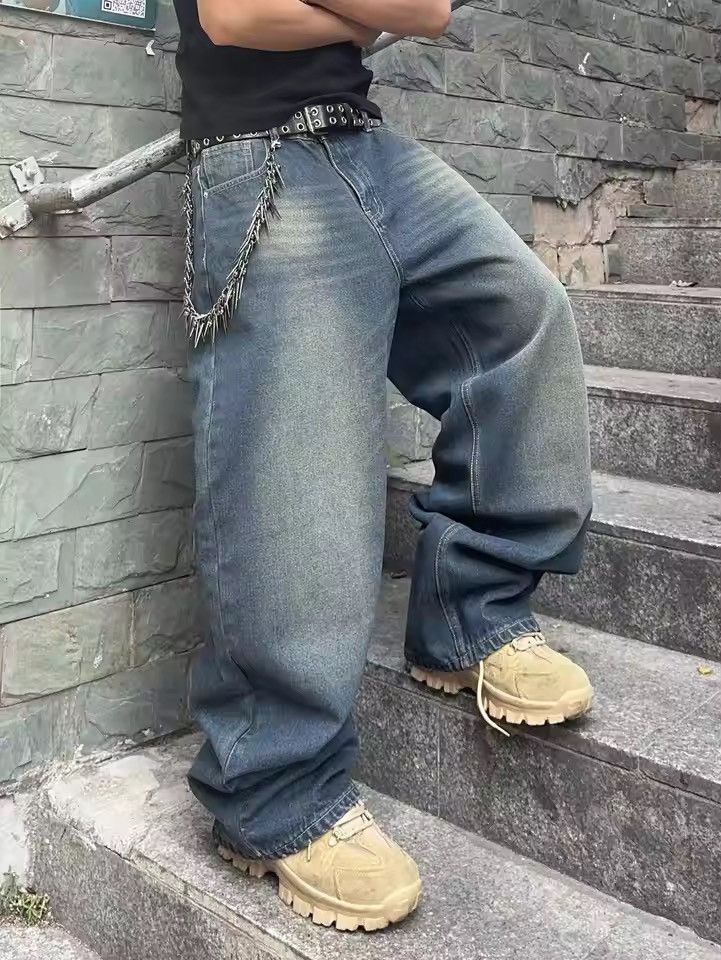 Vintage Casual Baggy Denim Jean