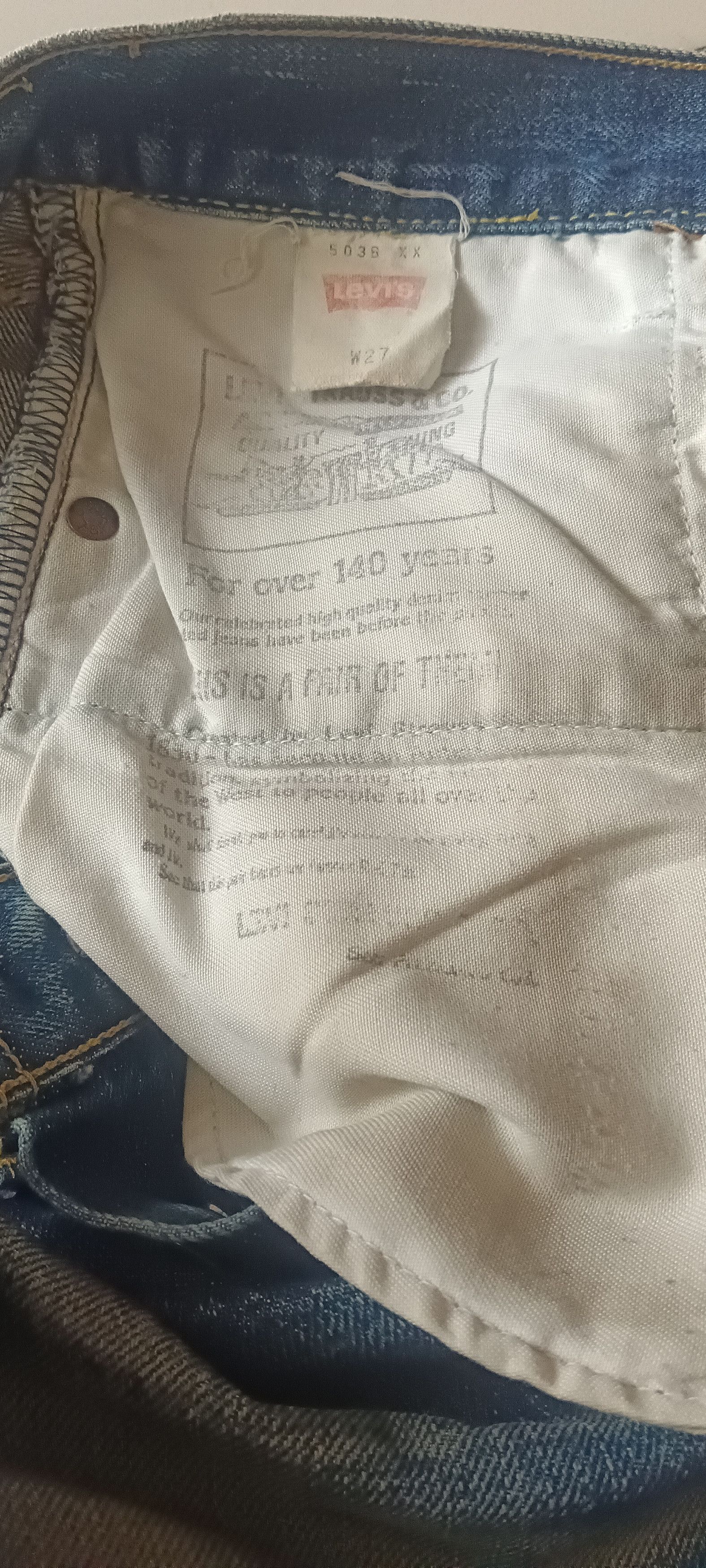 Levi's Vintage Clothing Levis Big E Japan Size US 27 - 8 Thumbnail