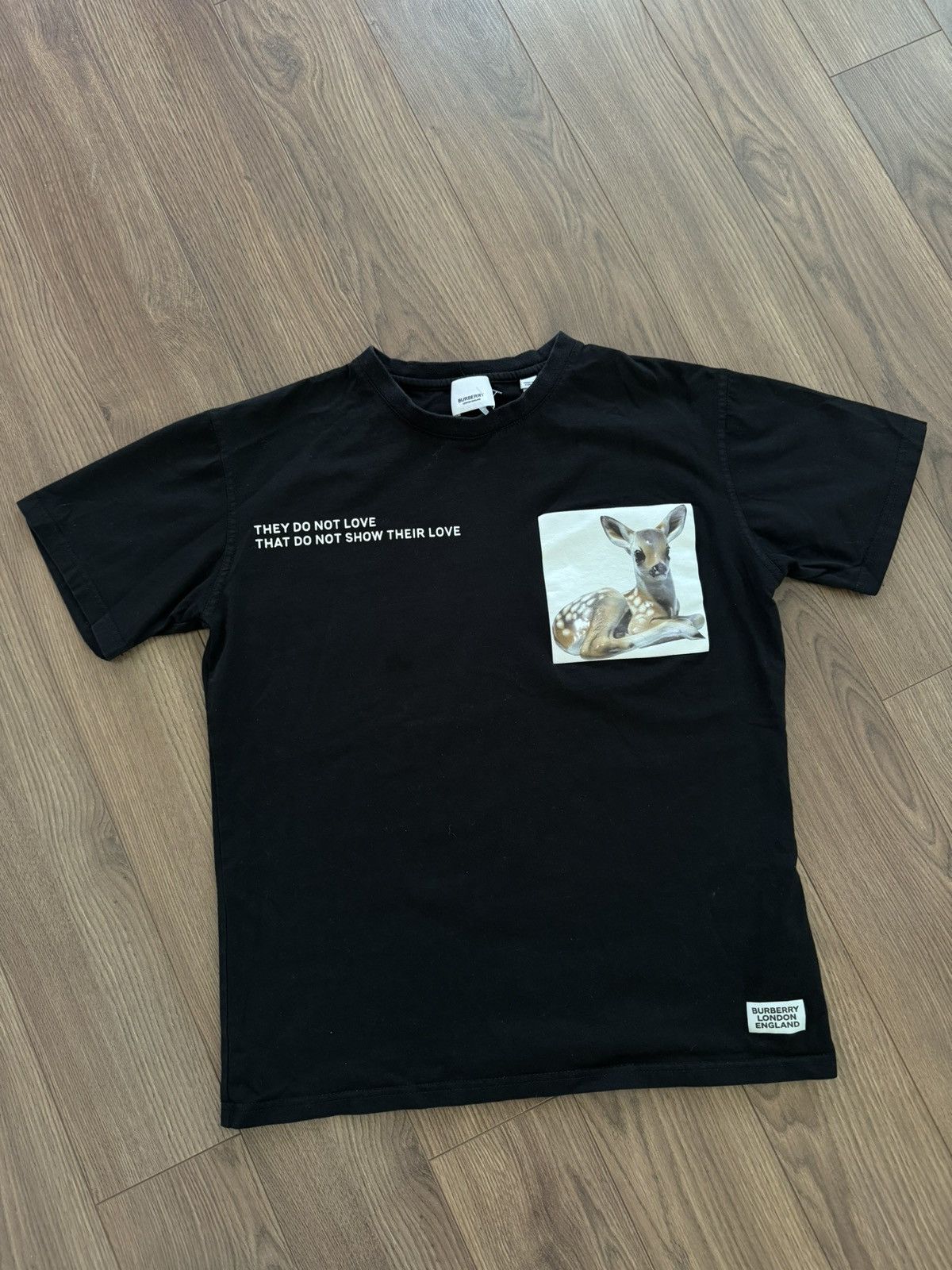 Burberry Burberry Ricardo Tisci "Bambi" T-shirt Size XS / US 0-2 / IT 36-38 - 1 Thumbnail