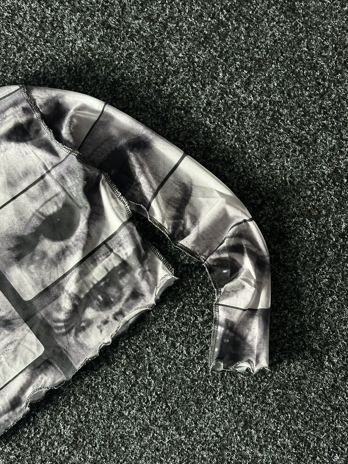Japanese Brand × Jean Paul Gaultier 🚨Avant-Garde Mesh long sleeve Jean Paul Gaultier Style Size S / US 4 / IT 40 - 4 Thumbnail
