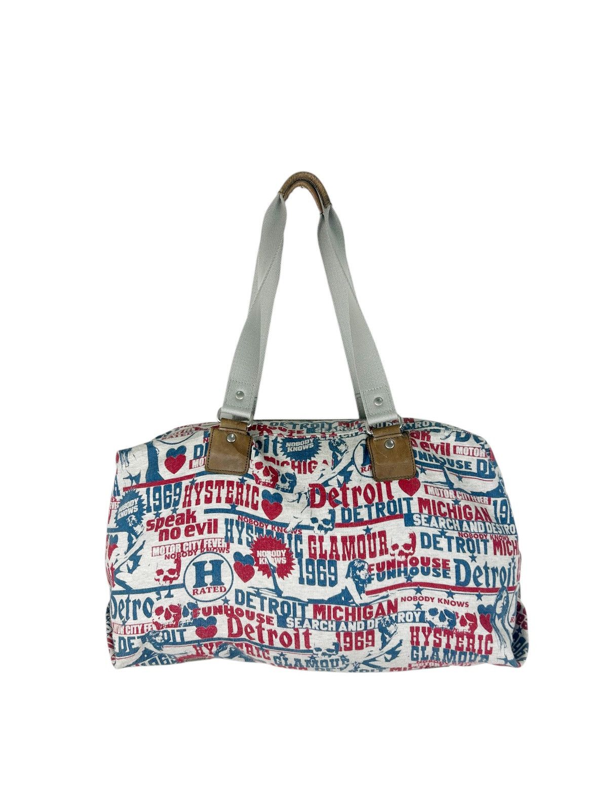 Hysteric Glamour × Vintage Y2K Hysteric Glamor Detroit Bag Full Print/ Seditionaries Size ONE SIZE - 1 Thumbnail