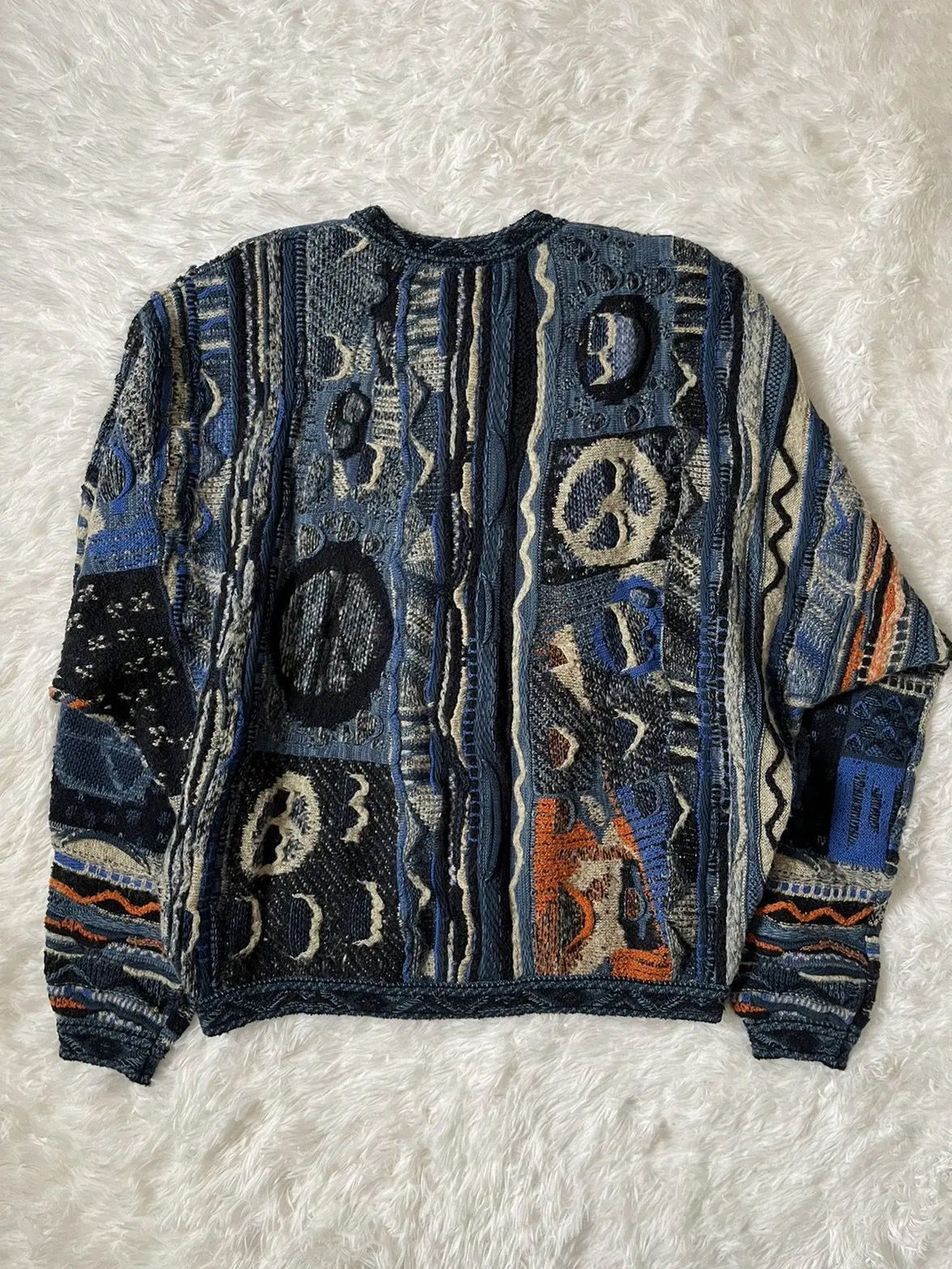 Kapital Kapital 7G Knit Gaudy Boro Sweater Size US L / EU 52-54 / 3 - 3 Thumbnail