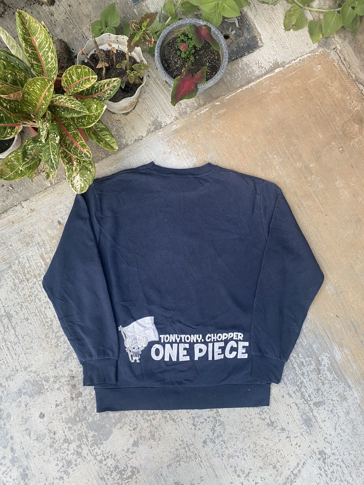 Japanese Brand × One Piece One Piece Tony Chopper Straw Hat Crew Sweatshirt Size US L / EU 52-54 / 3 - 2 Thumbnail