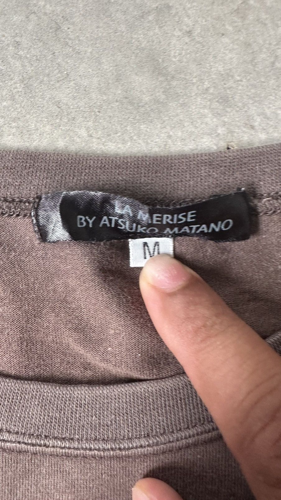 Japanese Brand VINTAGE LA MERISE BY ATSUKO MITANO TEE Size US M / EU 48-50 / 2 - 4 Thumbnail