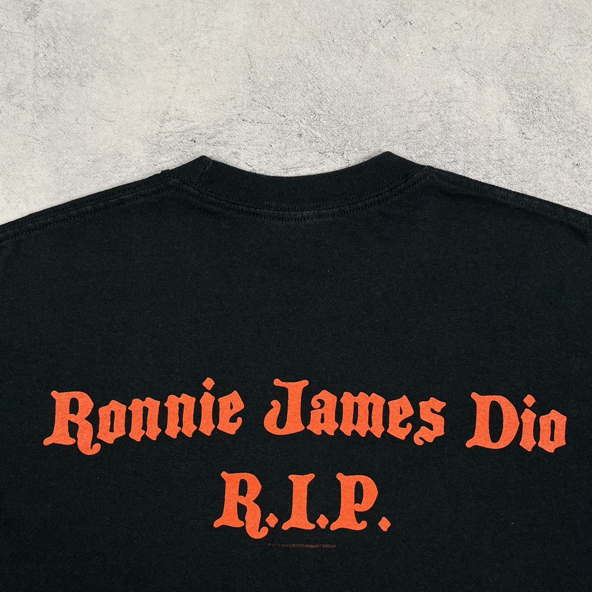 Band Tees Vintage Ronnie James Dio Black Sabbath rock band tee 90’s Size US M / EU 48-50 / 2 - 12 Thumbnail