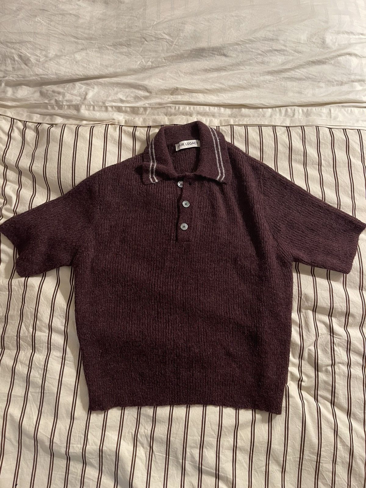 トップス OUR LEGACY TRADITIONAL POLO 48 Our Legacy Our Legacy Traditional Knitted Polo 48 | Grailed