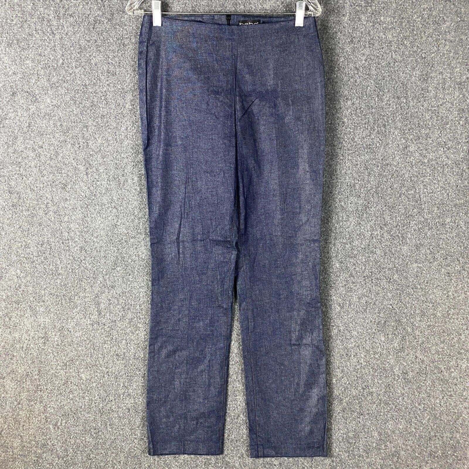 Bebe Bebe Trousers Pants Women's Size 8 Cotton Blend Zipper Fly Size 30" / US 8 / IT 44 - 1 Thumbnail