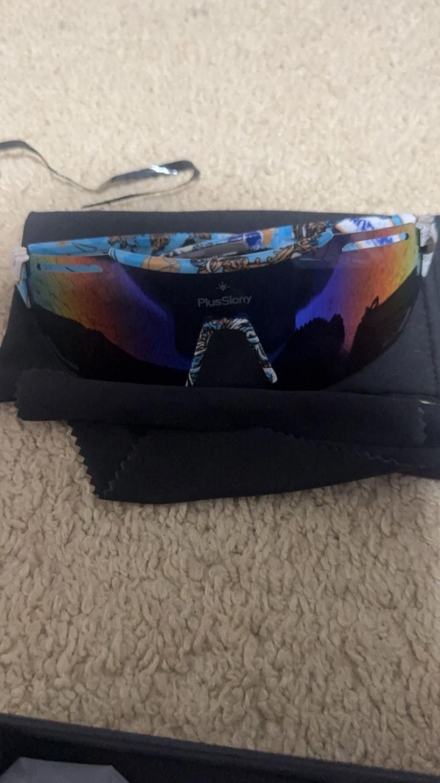 Other PlusSiony Sports Sunglasses for Men and Wome,UV400 Polari Size ONE SIZE - 1 Preview