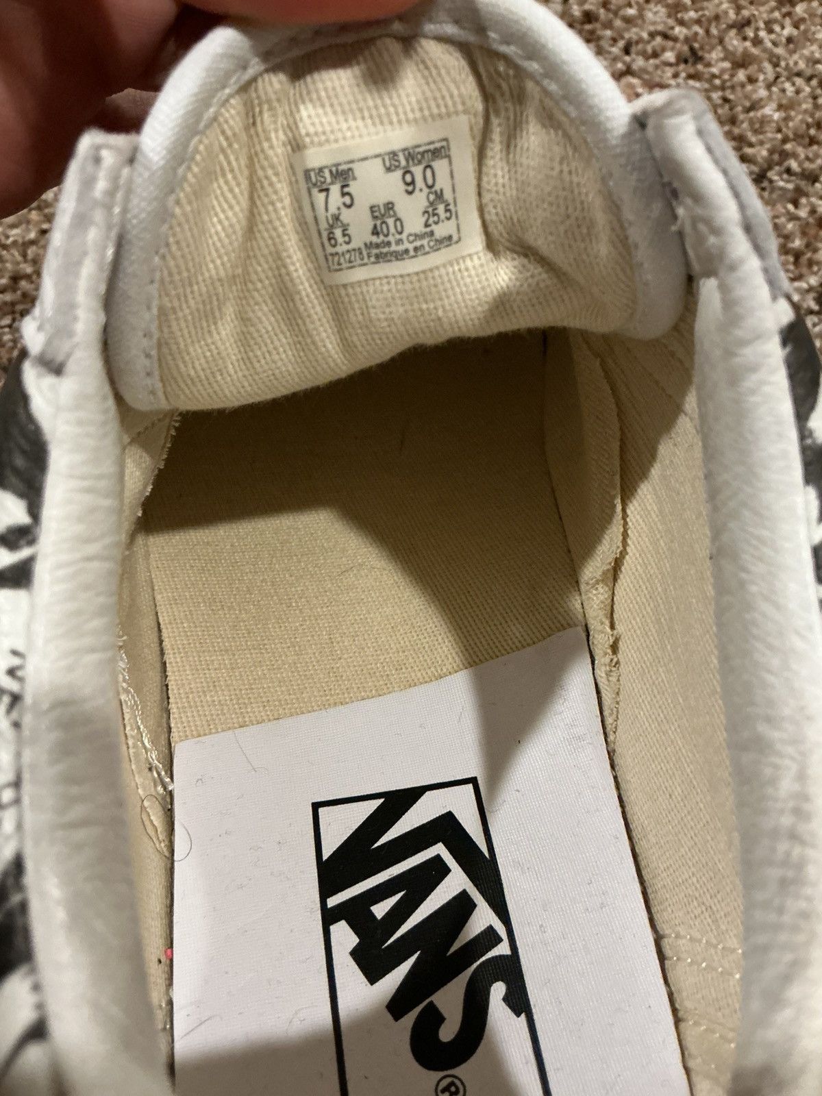 Gallery Dept. × Vans Vans OG Old Skool LX Gallery Dept. Good Luck Size US 7.5 / EU 40-41 - 6 Thumbnail