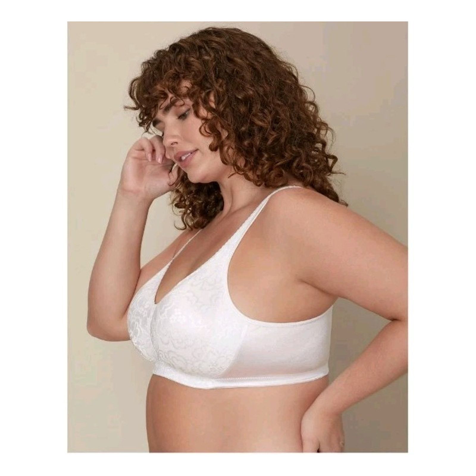 Other Playtex Women's 18 Hour Wirefree Bra Size 40DD White Size ONE SIZE - 5 Thumbnail