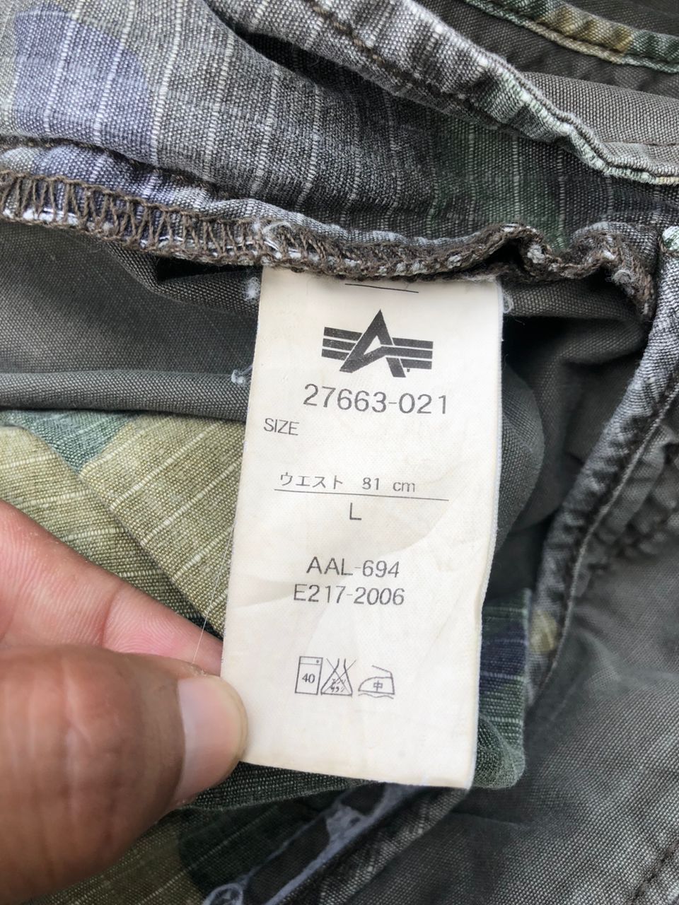 Alpha Industries Vintage Alpha Industries Short Pants Distressed Style Size US 32 / EU 48 - 5 Thumbnail