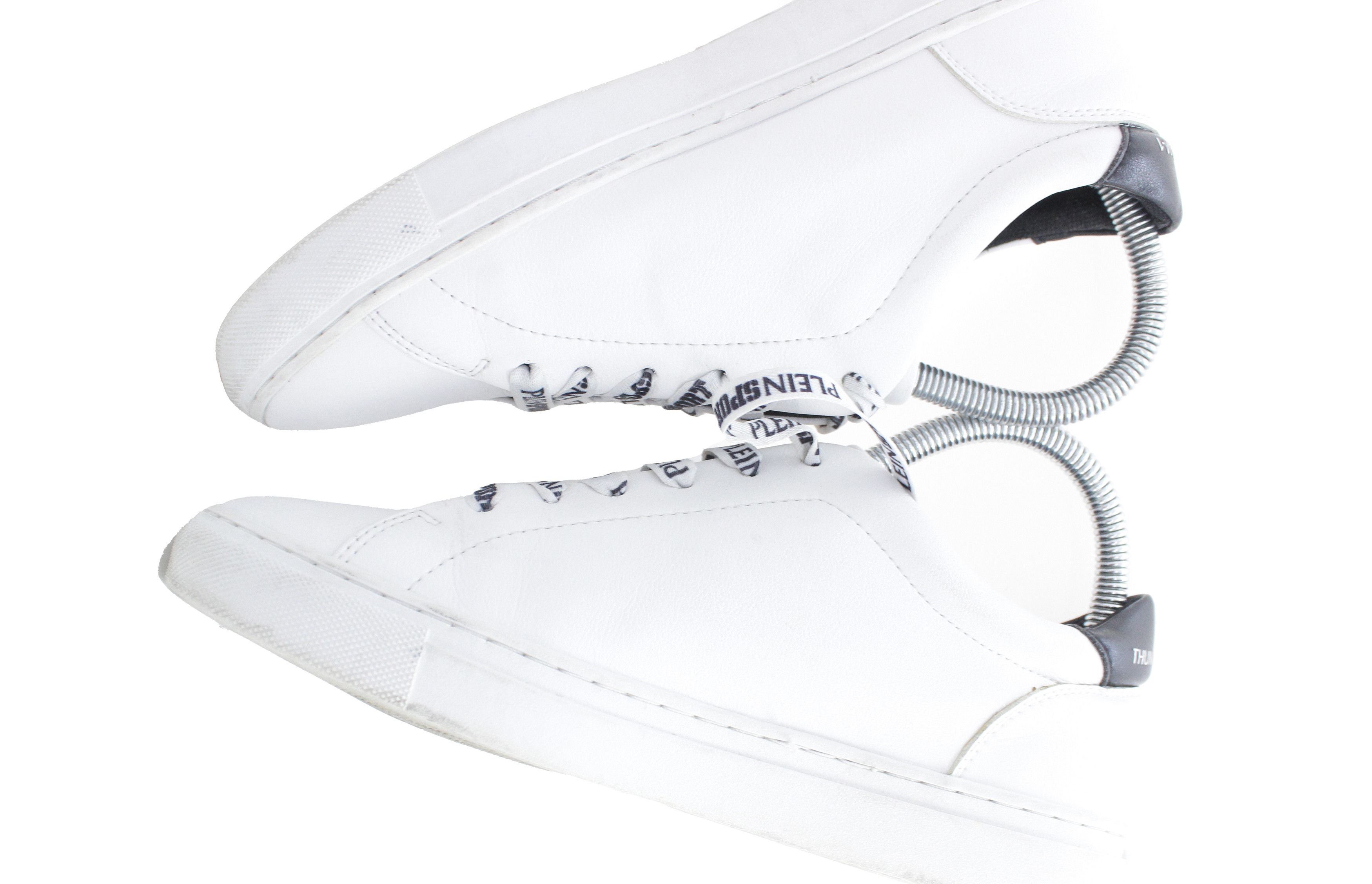 Philipp Plein SPORT Tiger Leather Sneakers Size US 7 / IT 37 - 3 Thumbnail