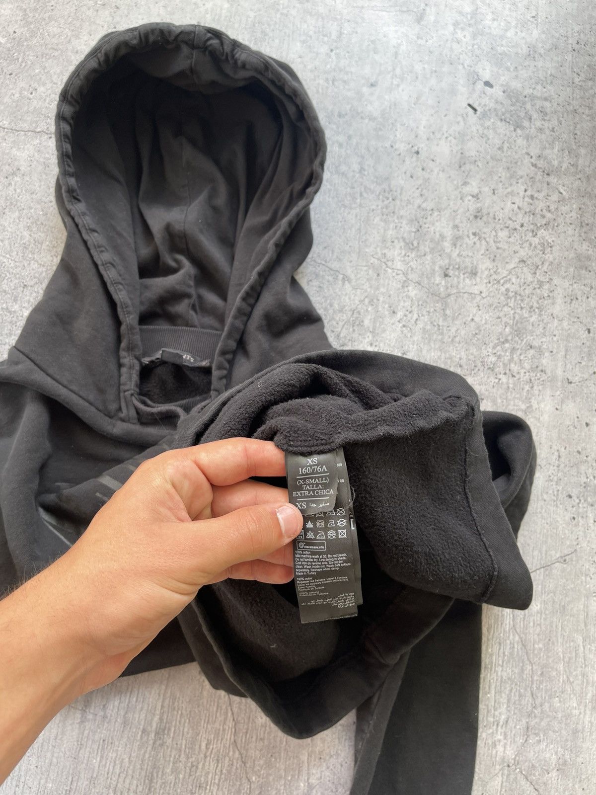Allsaints Black Oversize AllSaints Hoodie - Small Size US S / EU 44-46 / 1 - 5 Thumbnail