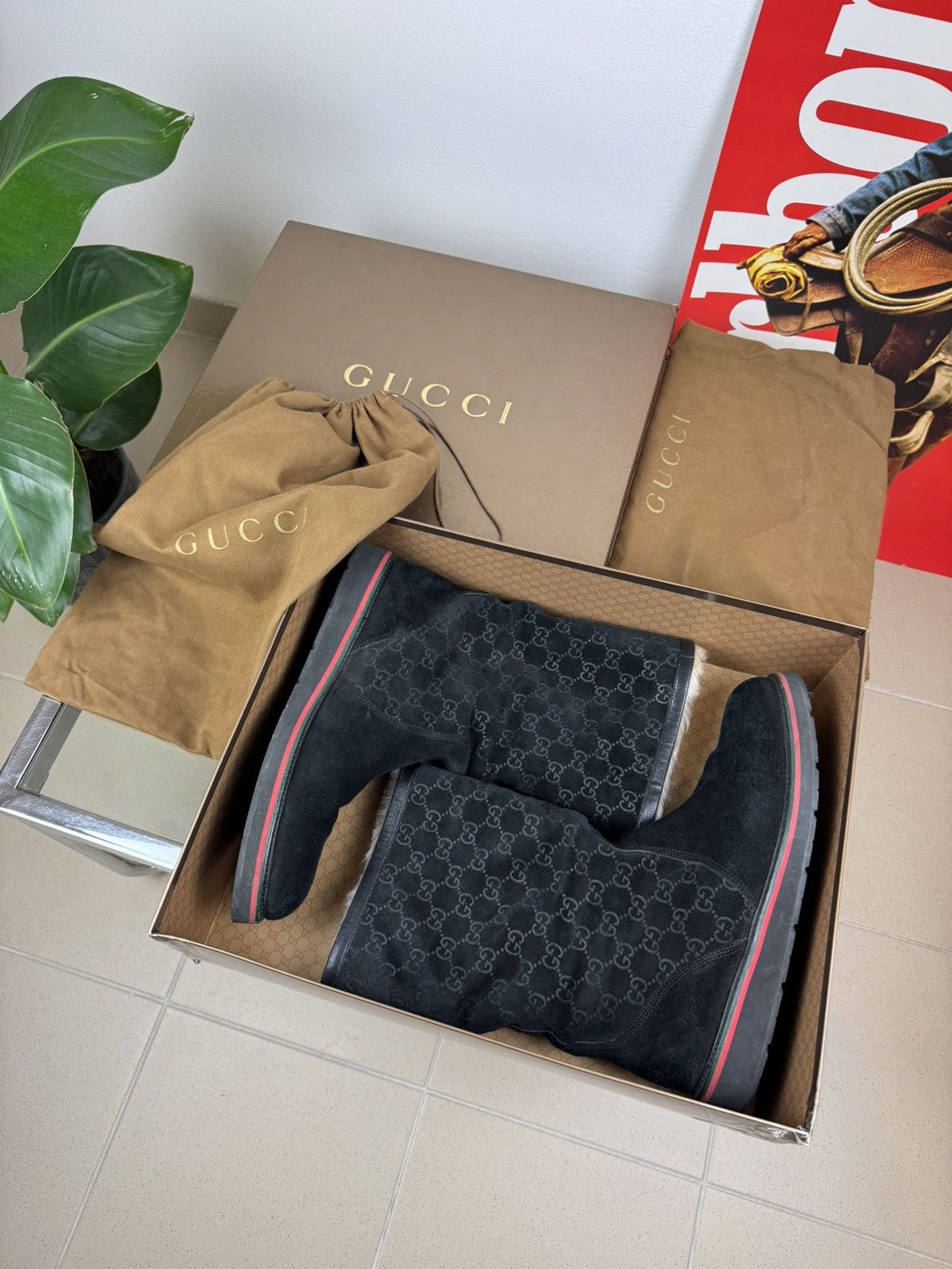 GUCCI TOM FORD期 レースアップブーツ　SIZE42 1/2 Gucci Tom Ford Boots | Grailed