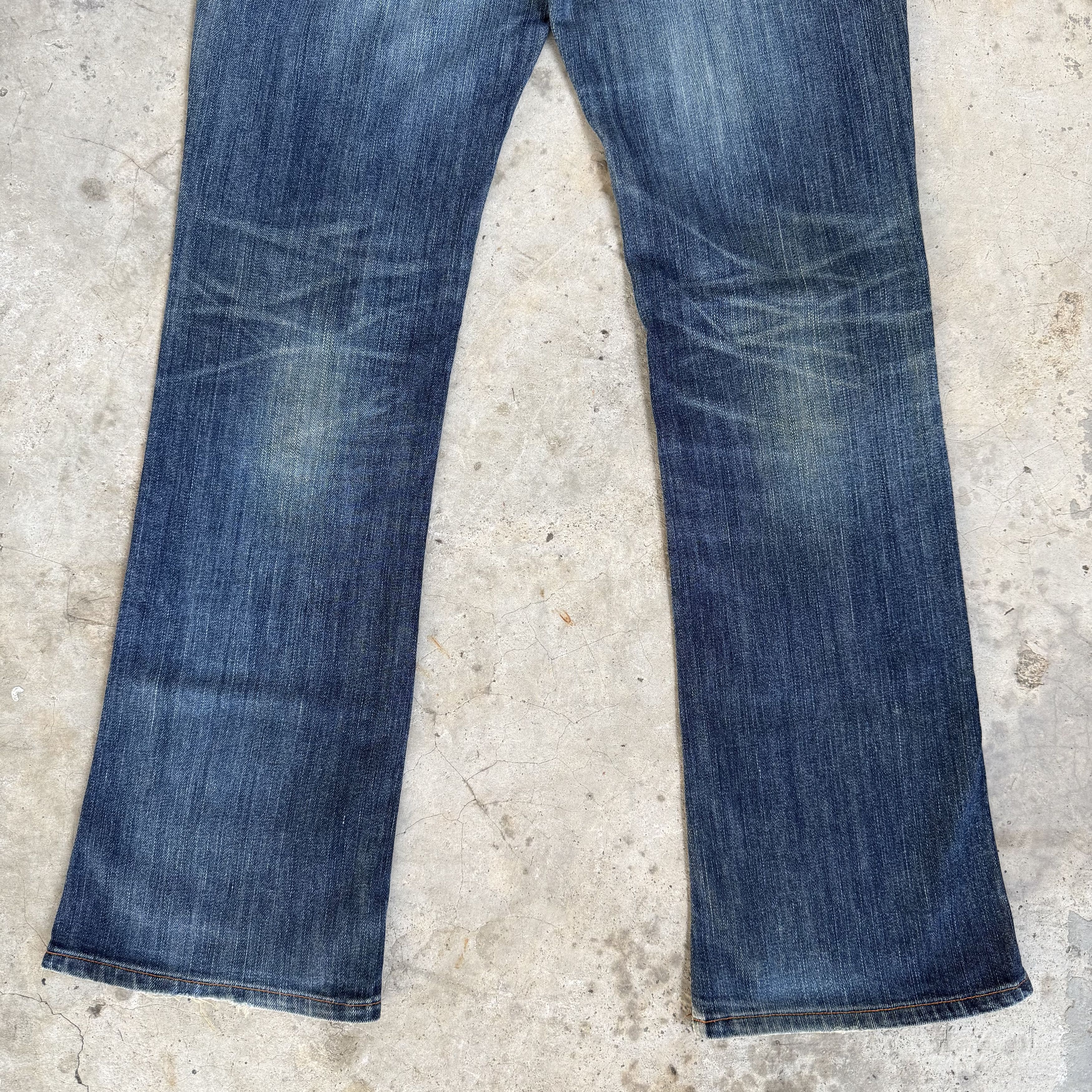 Morgan Homme Vintage Morgan Homme Boot Cut Denim Pants Size US 32 / EU 48 - 11 Thumbnail