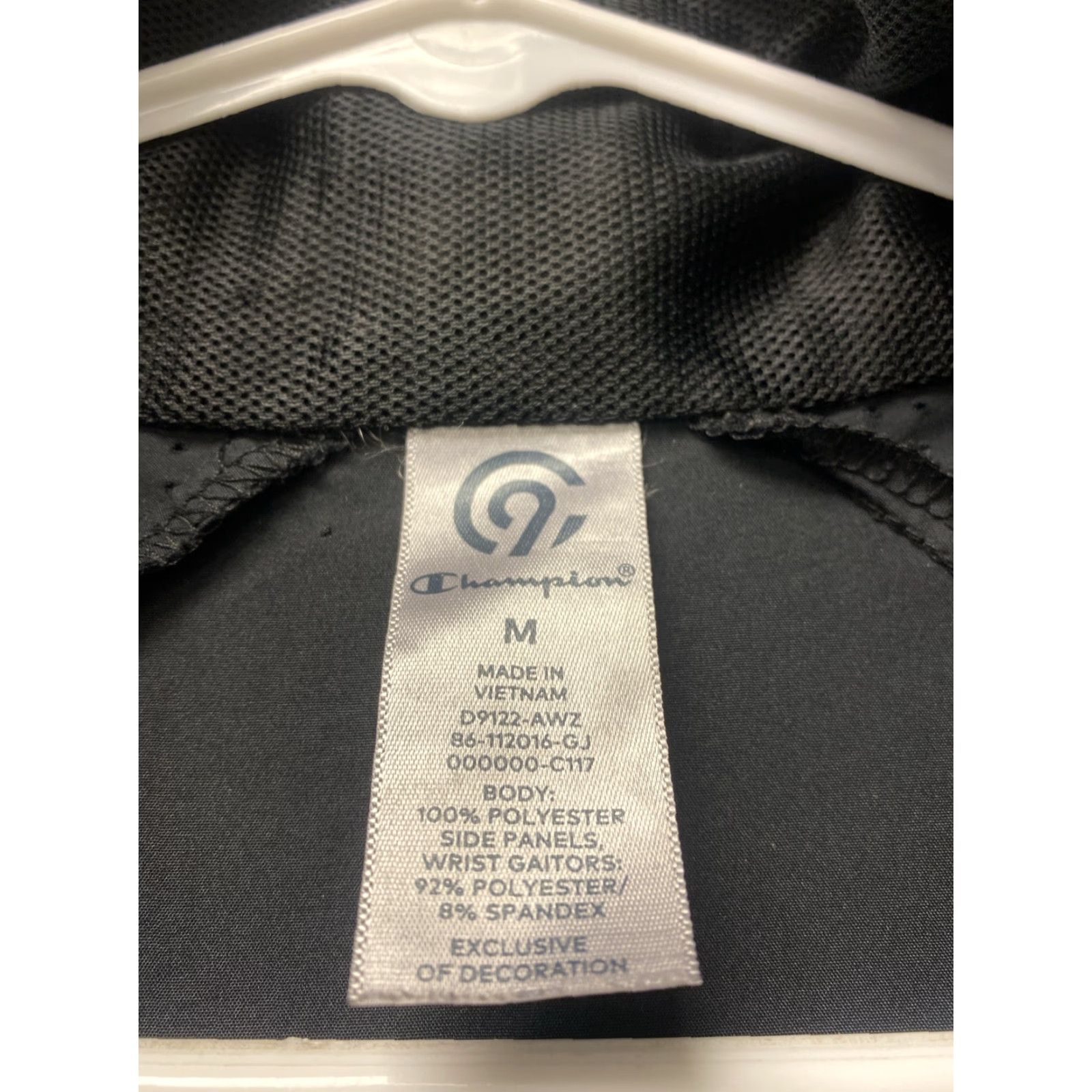 Champion Champion Jacket Womens Medium Black / 114-8 Size M / US 6-8 / IT 42-44 - 4 Thumbnail
