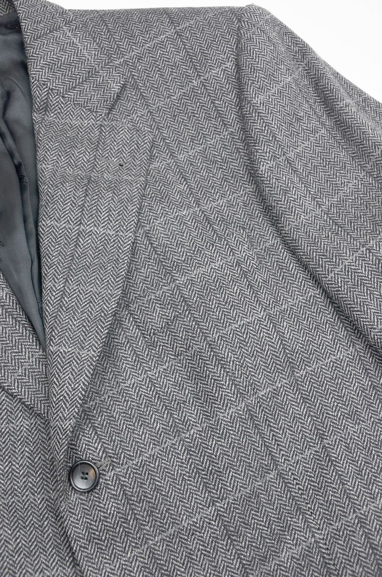 Burberry Burberrys Vintage Wool Blazer – Herringbone Check – Size 50 Size 40R - 5 Thumbnail
