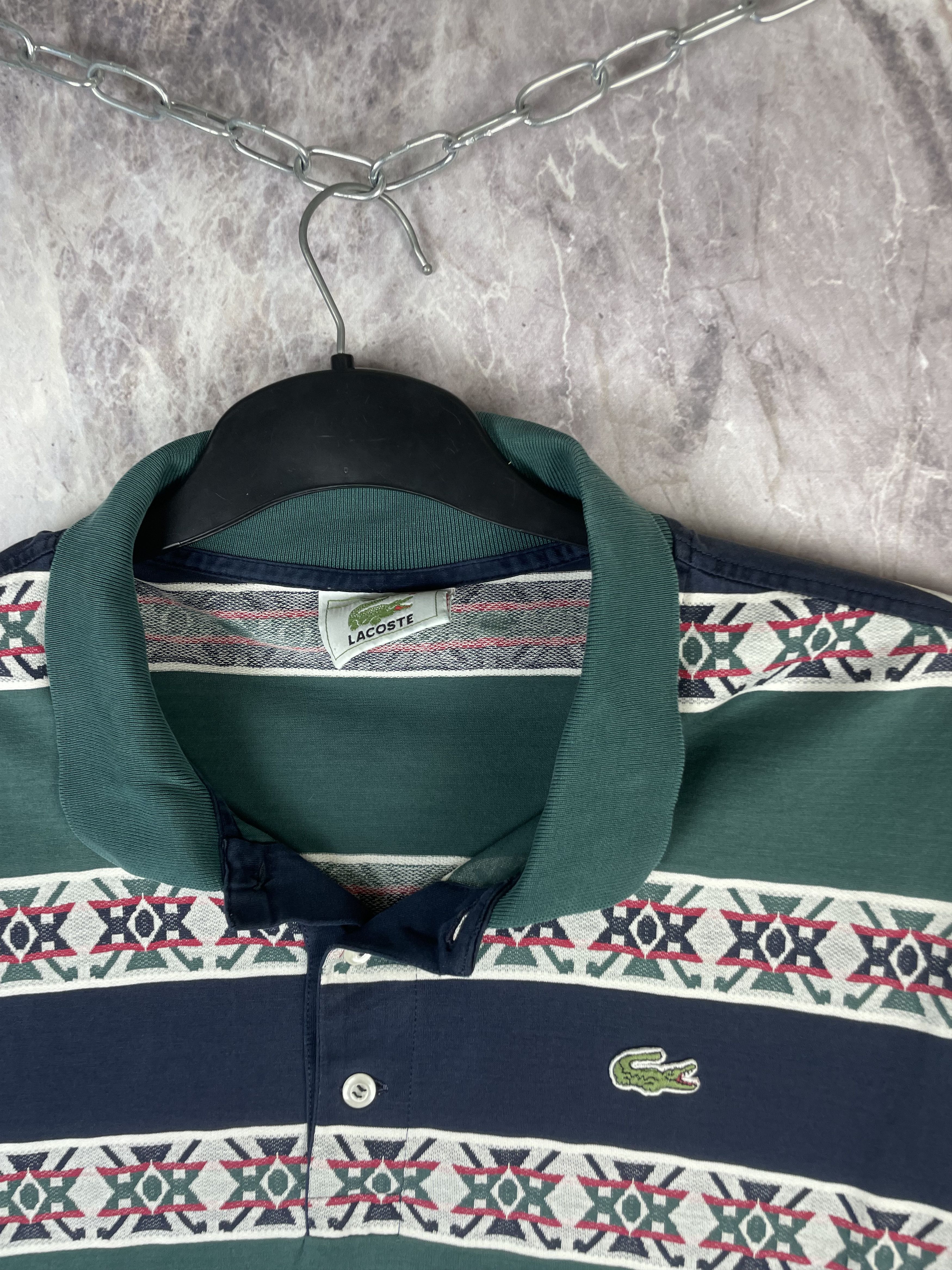 Lacoste Lacoste vintage logo polo shirt 90s Size US XXL / EU 58 / 5 - 3 Thumbnail