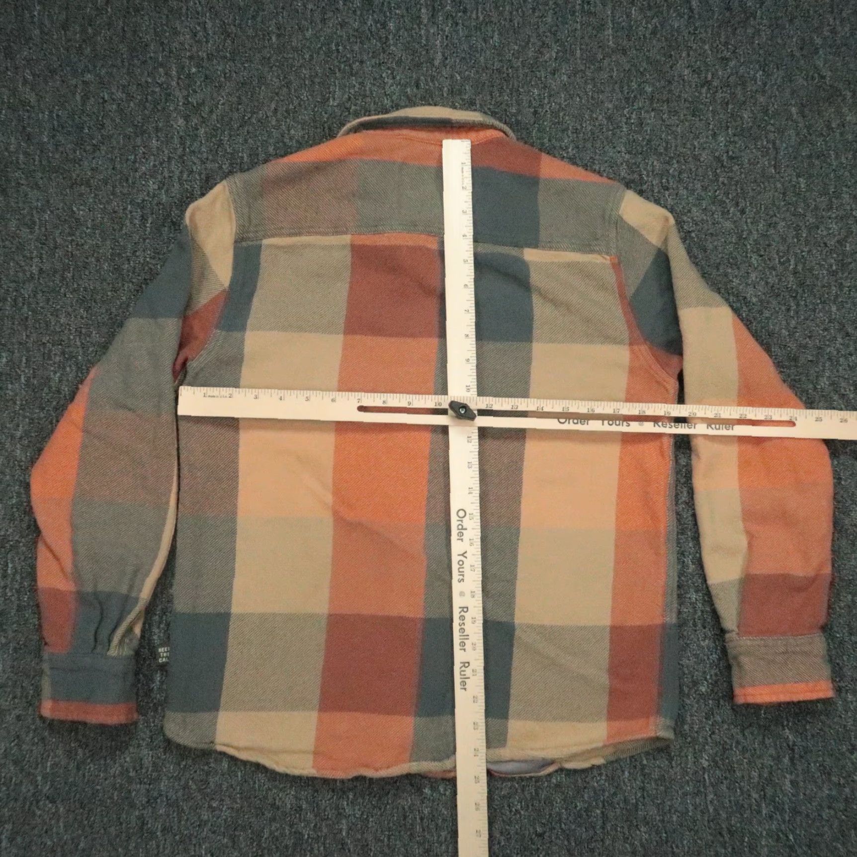 Howler Brothers VINTAGE Howler Bros Button-Up Plaid Flannel Shirt Mens Small Orange Peach Long Sleeve Button-Up Shirt Womens? Size US S / EU 44-46 / 1 - 6 Thumbnail