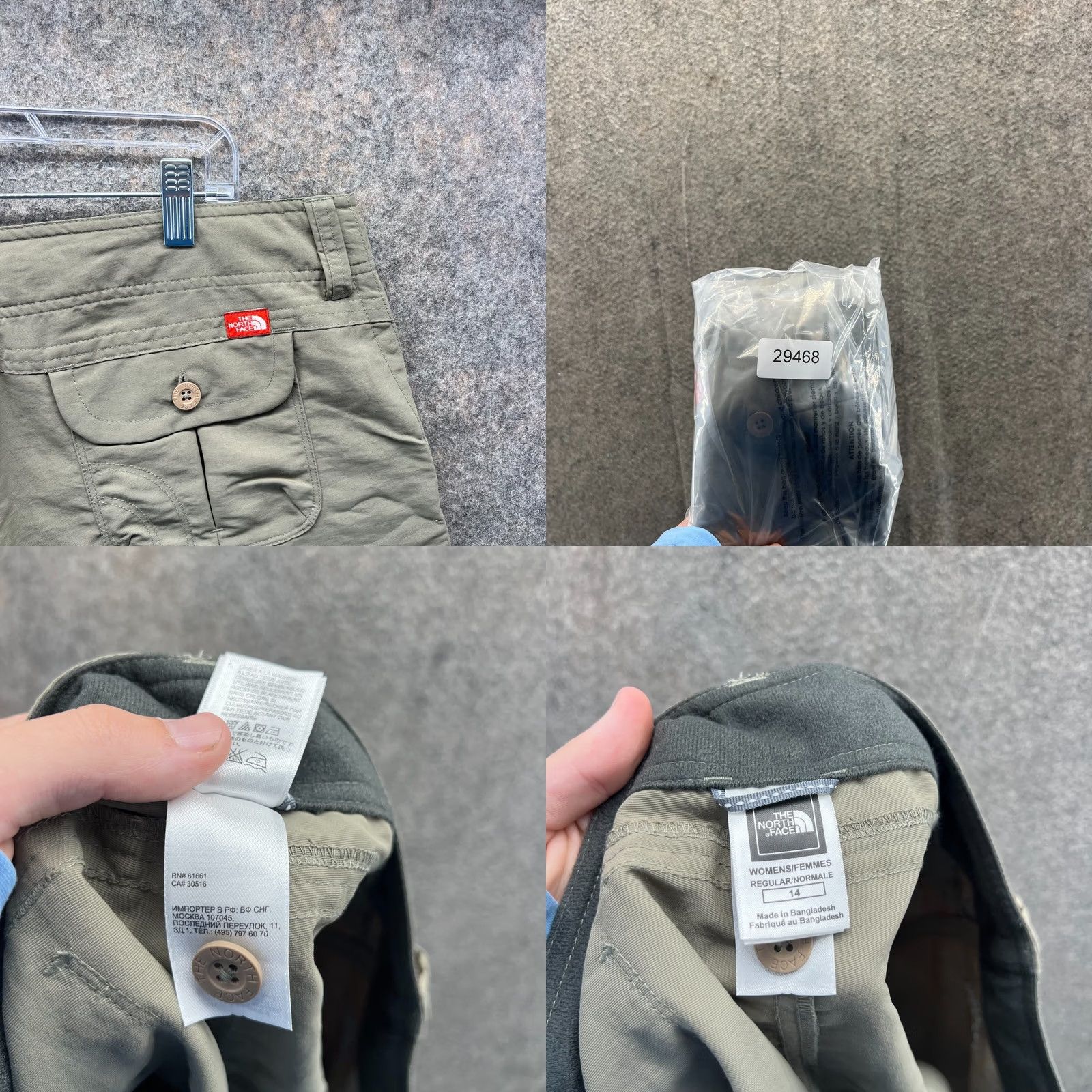 The North Face The North Face Womens Shorts Khaki Chino Casual Hiking Tan Beige 14 Size 36" / US 14 / IT 50 - 8 Thumbnail