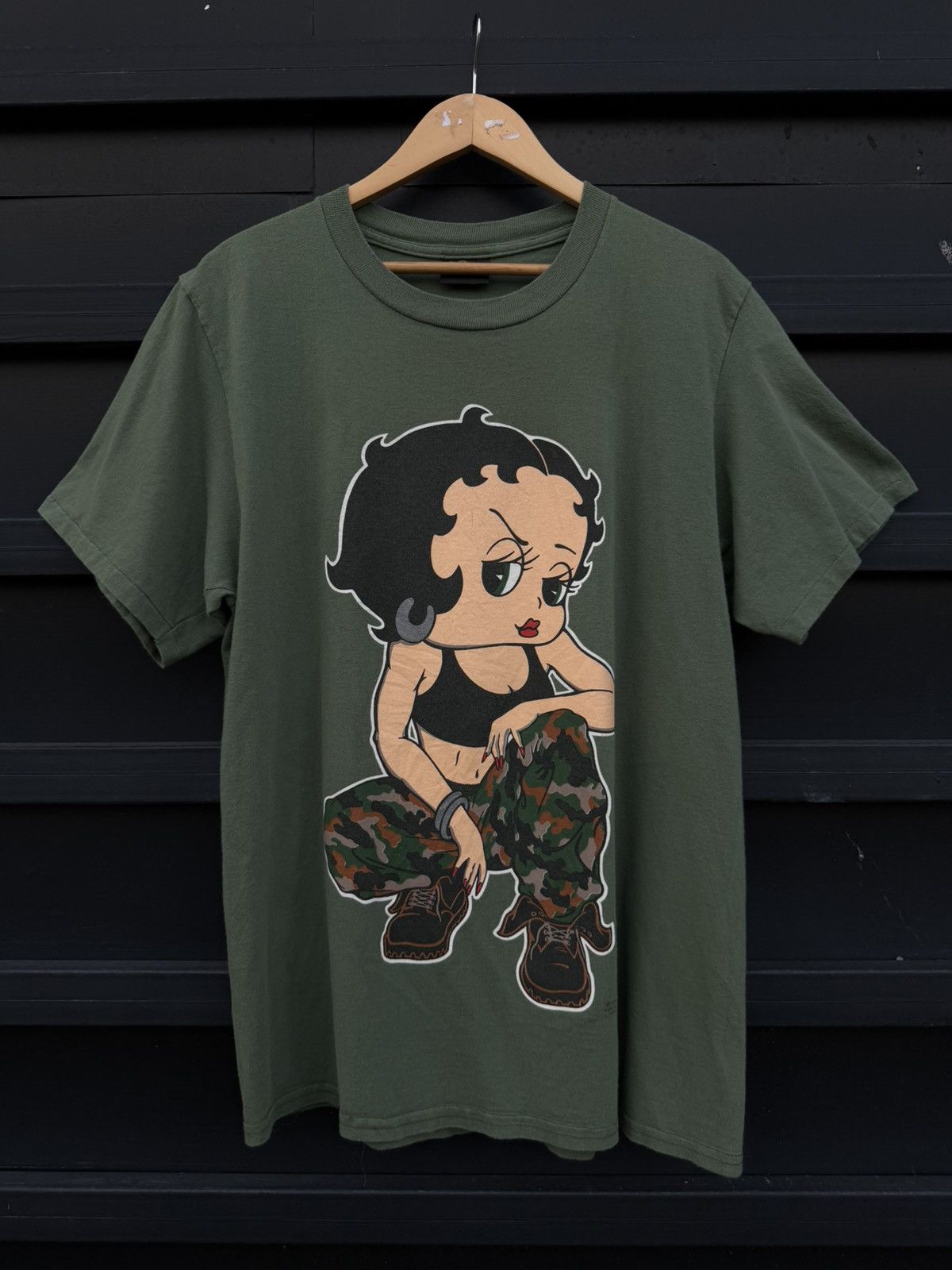 Other Betty Boop militar vintage tee Size US L / EU 52-54 / 3 - 1 Thumbnail