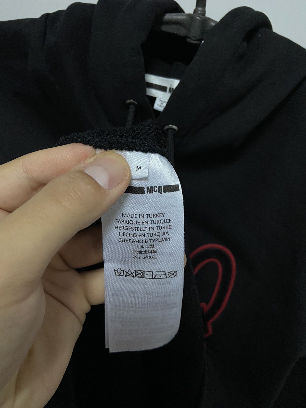 Alexander McQueen × Vintage Alexander McQueen Vintage Hoodie Big Logo MCQ Luxury Size US M / EU 48-50 / 2 - 6 Thumbnail