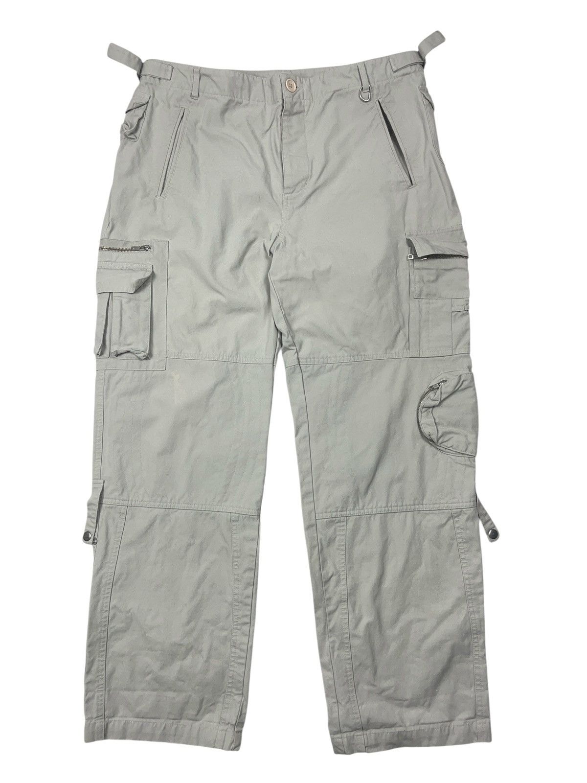 Japanese Brand Vintage Japanese Multi Pocket Cargo Avant Garde Pants Size US 34 / EU 50 - 1 Thumbnail