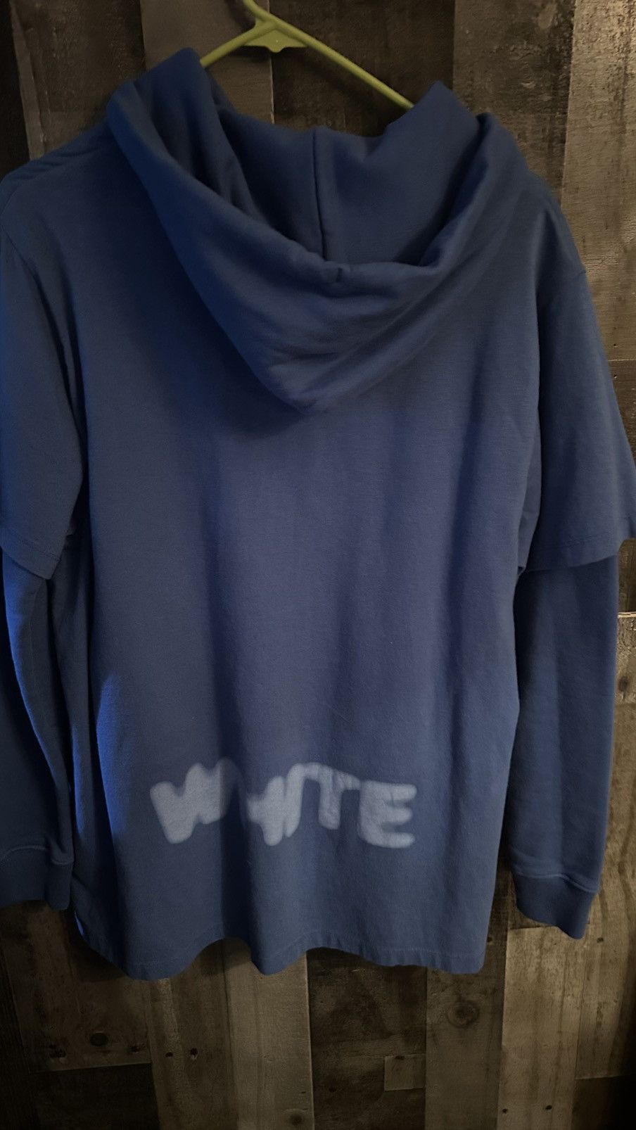 Off-White Off-White Off-White Blurred Off Print T- Shirt Detail Hoodie Size US XXS / EU 40 - 4 Thumbnail