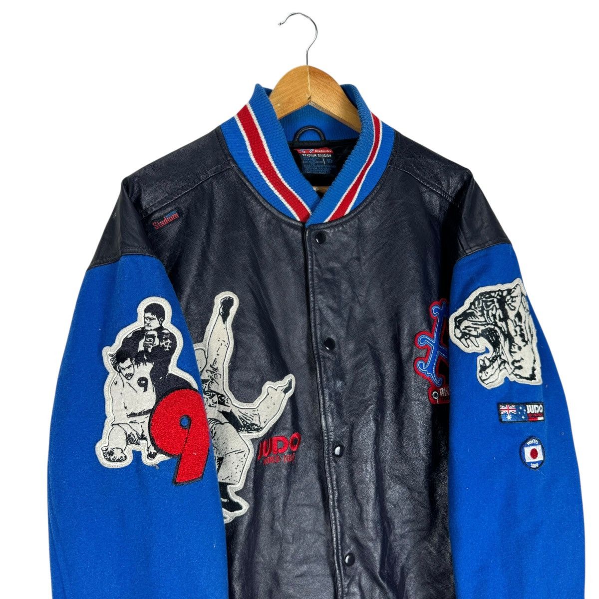 Akademiks ☀️AKADEMIKS STADIUM DIVISION JUDO VARSITY JACKET Size US XXL / EU 58 / 5 - 4 Thumbnail