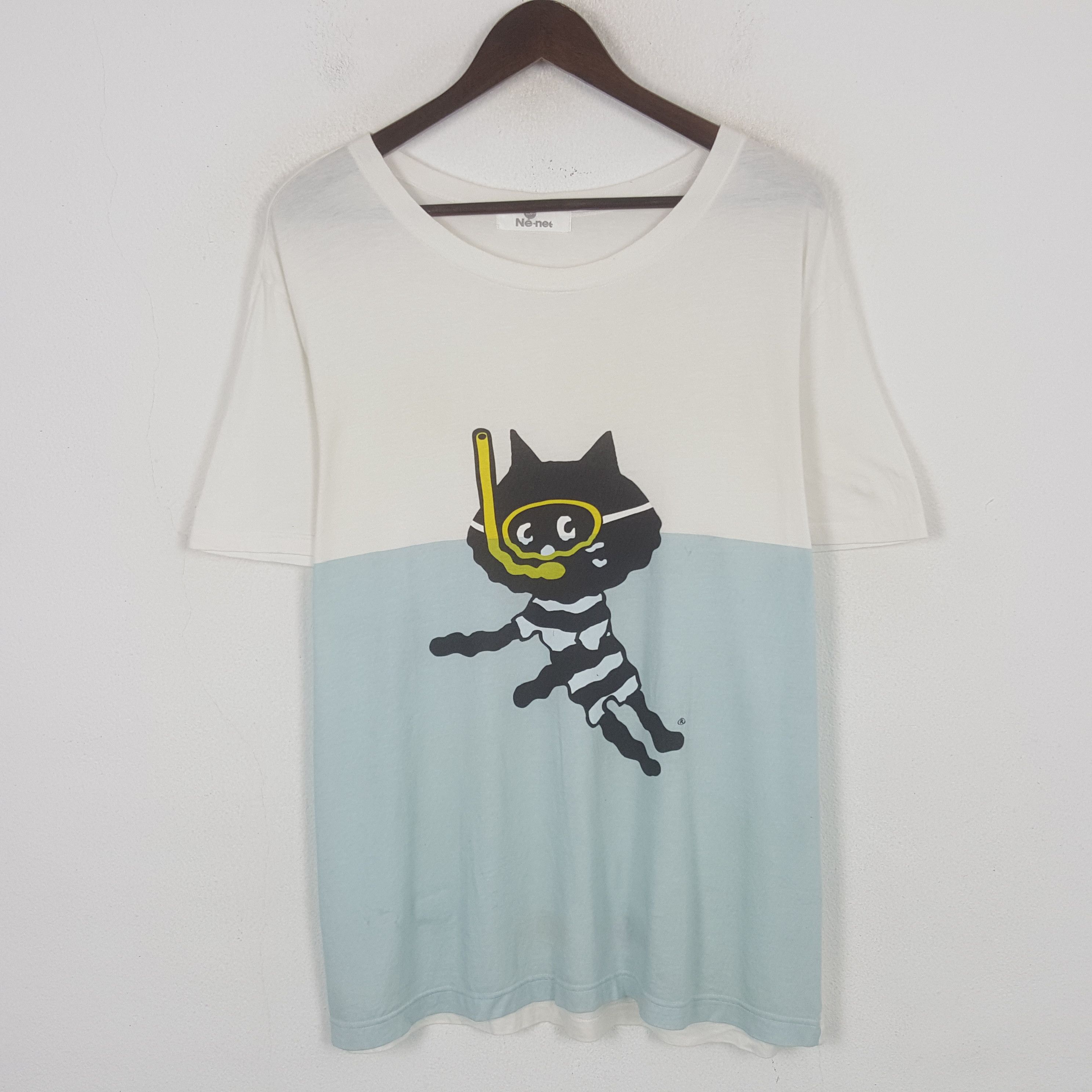 Ne-Net Vintage Ne-net by Issey Miyake Tshirt Size US L / EU 52-54 / 3 - 1 Thumbnail