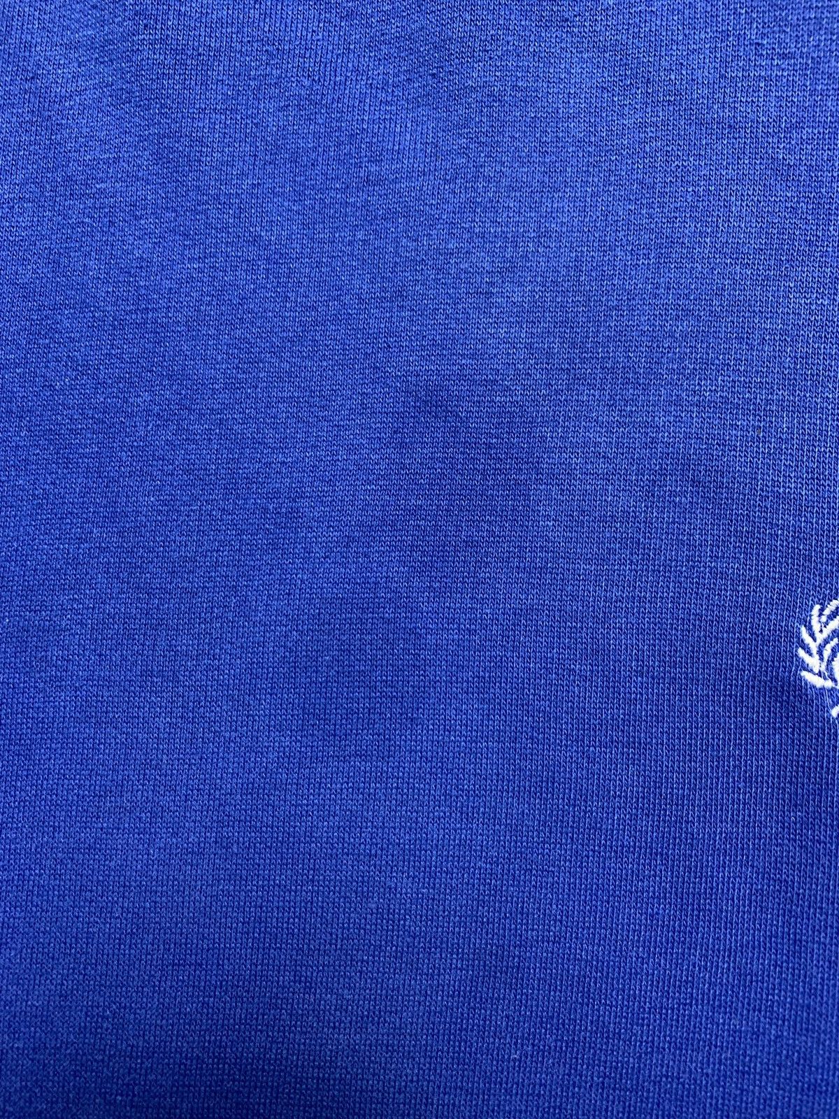 Fred Perry × Vintage Vintage Fred Perry sweatshirt logo size XL blue Size US XL / EU 56 / 4 - 4 Thumbnail
