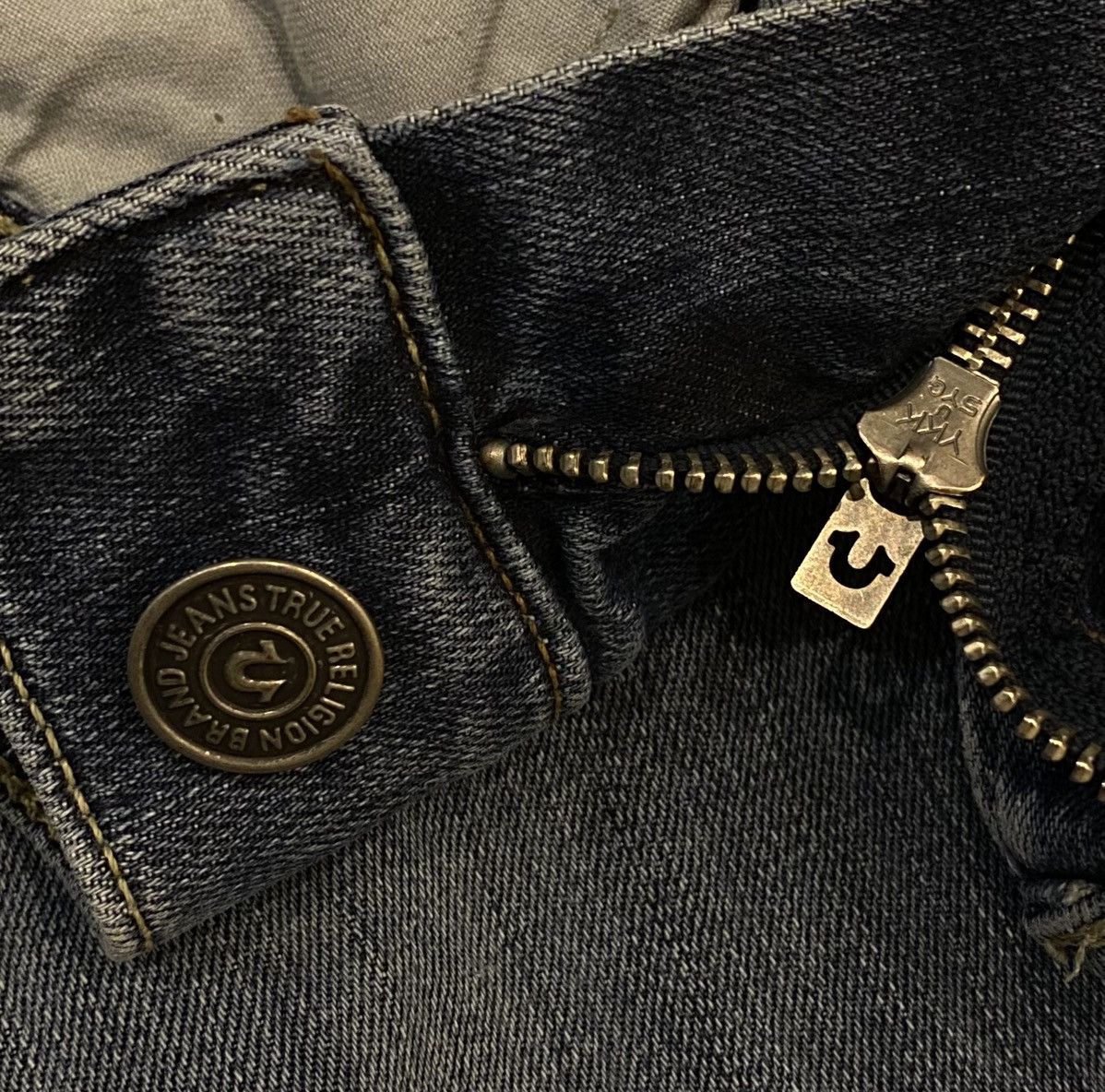 True Religion True Religion Ricky Relaxed Straight Jeans x Streetwear Size US 33 - 6 Thumbnail