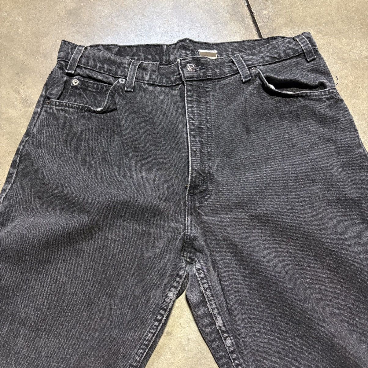 Levi's Vintage 90a Levis 550 Orange Tab Denim Jeans Relaxed Fit USA Size US 36 / EU 52 - 6 Thumbnail