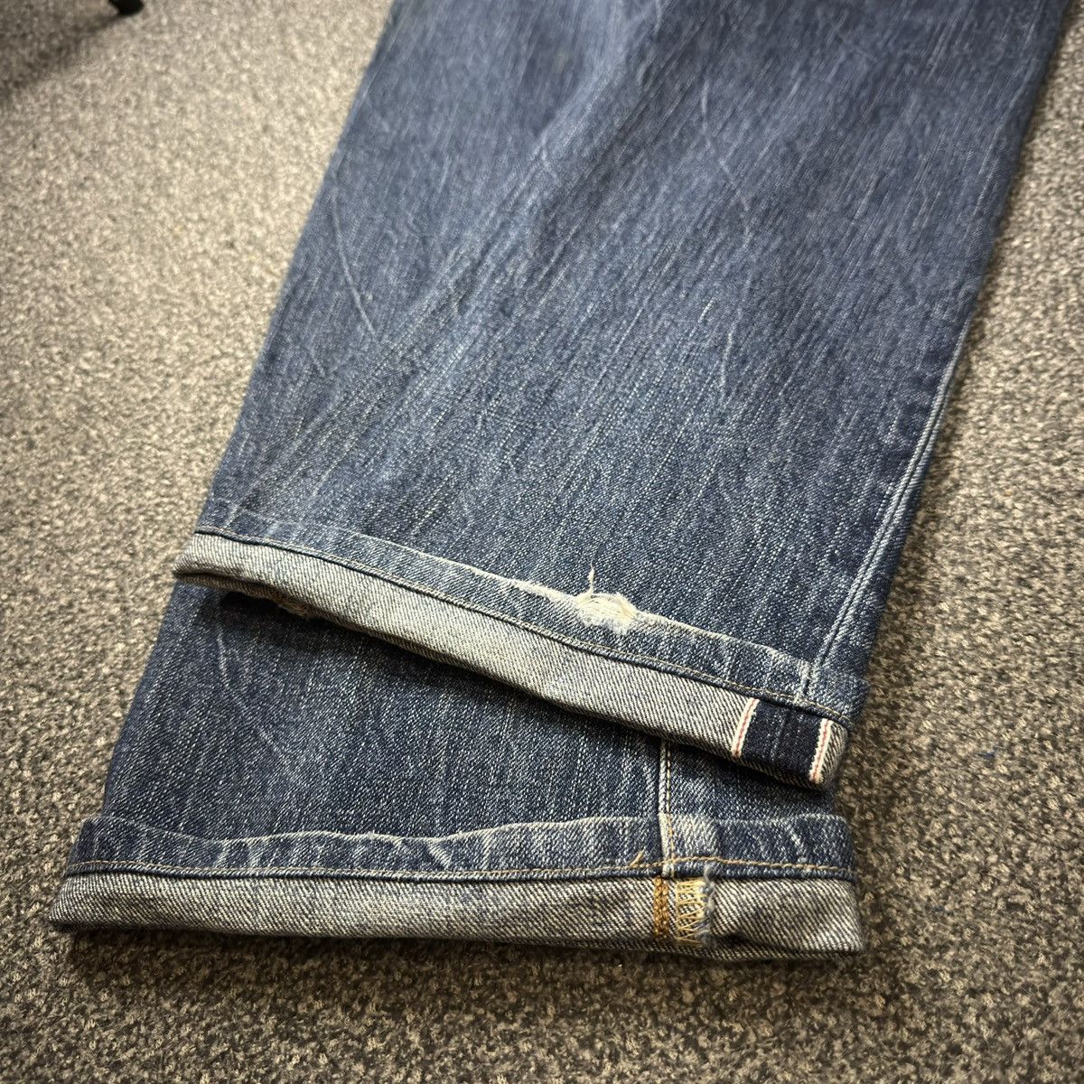 Kapital Archive Vintage Flared Japanese Selvedge Edwin 505s Redline Size US 31 - 9 Thumbnail