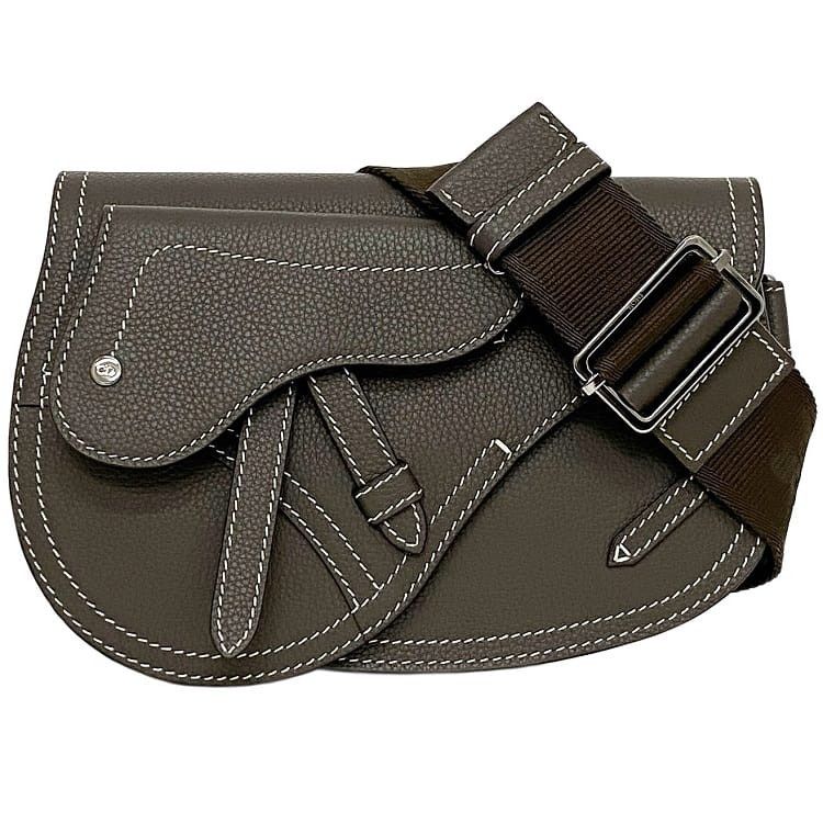 Dior DIOR Shoulder Bag Brown Leather Size ONE SIZE - 1 Thumbnail