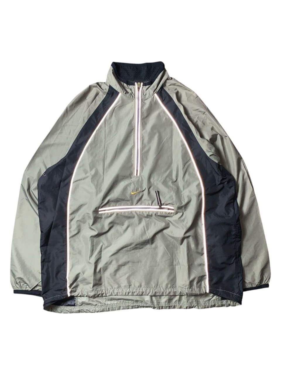 Nike × Vintage 2000s Nike Track Packable Reflective Jacket